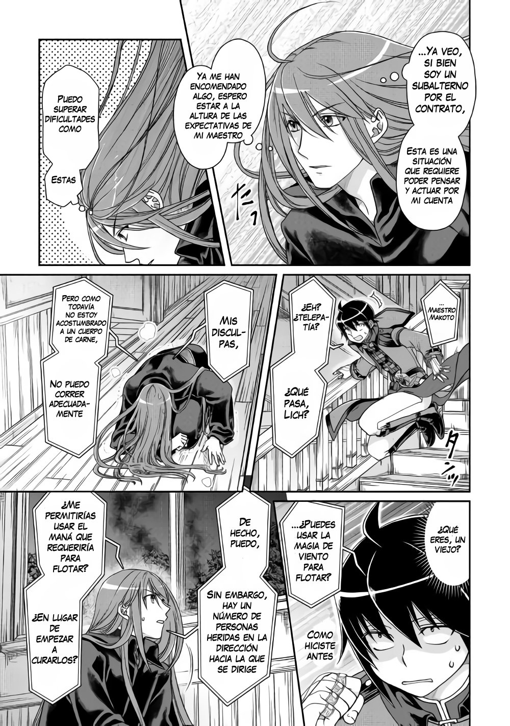 Tsuki ga Michibiku Isekai Douchuu Capitulo 42: Adiós página 5
