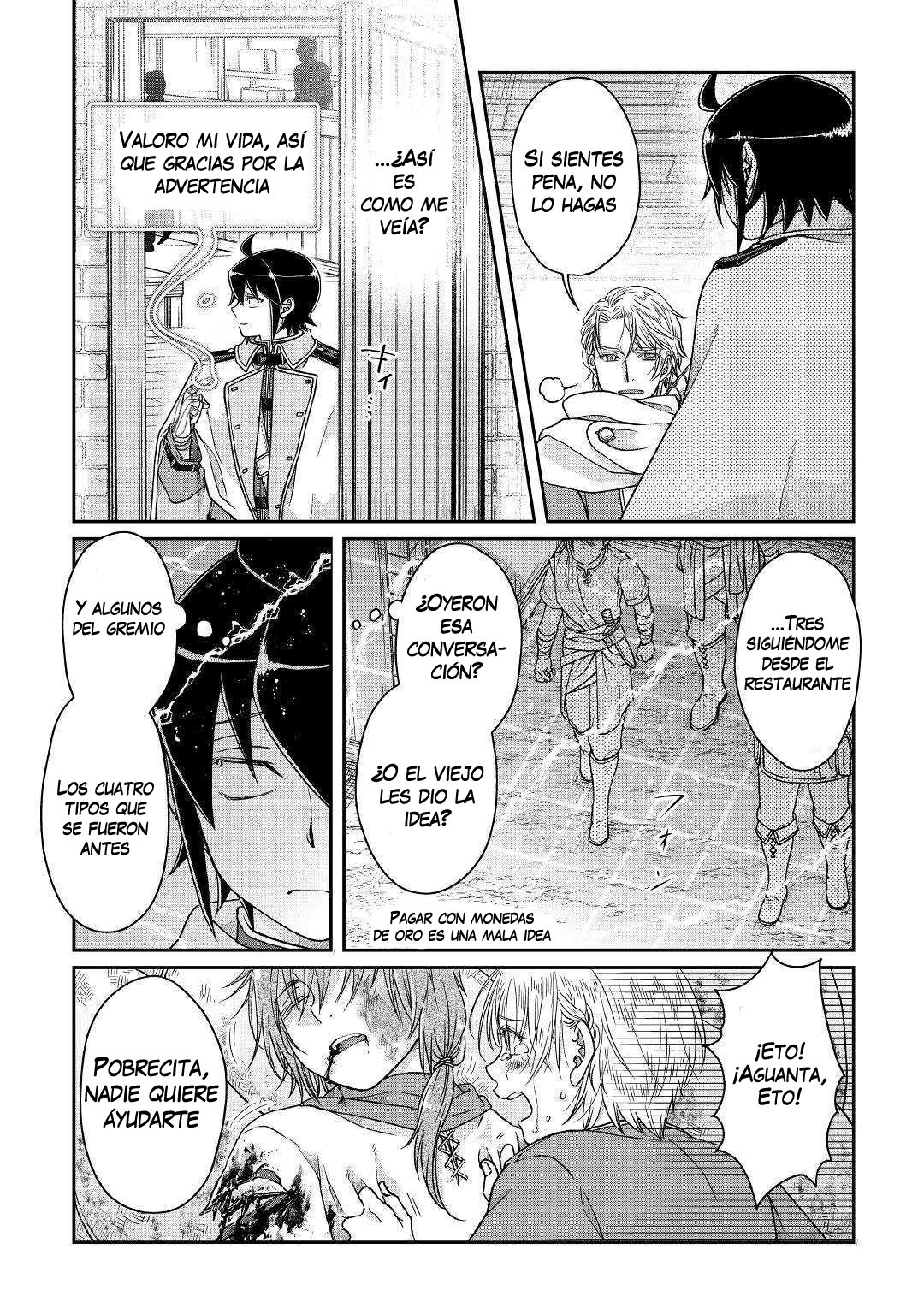 Tsuki ga Michibiku Isekai Douchuu Capitulo 48: ¿Los caprichos de un comerciante o un tenso sentido de justicia? página 13