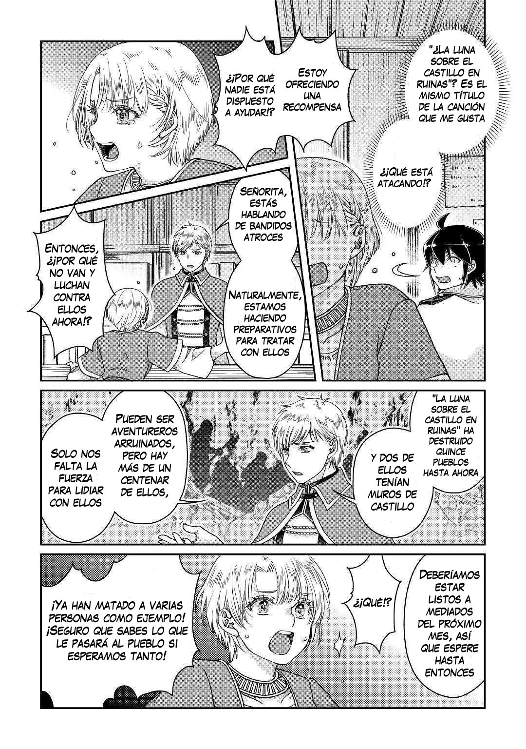 Tsuki ga Michibiku Isekai Douchuu Capitulo 48: ¿Los caprichos de un comerciante o un tenso sentido de justicia? página 8