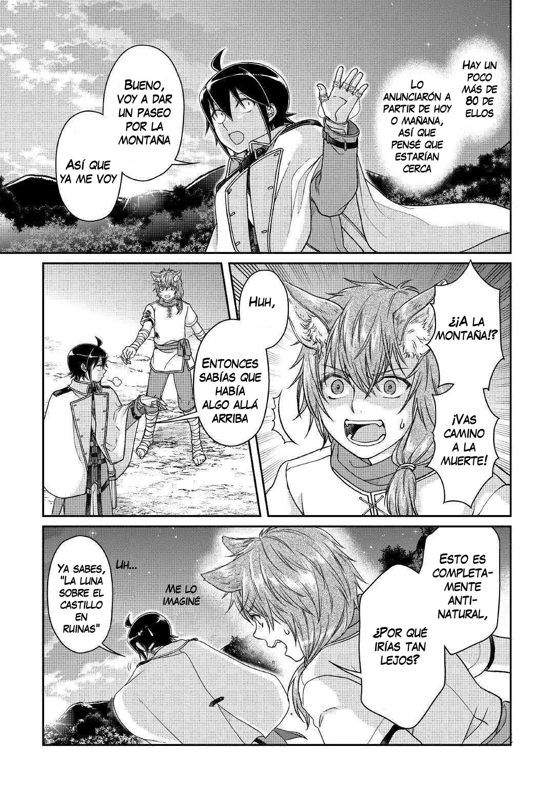 Tsuki ga Michibiku Isekai Douchuu Capitulo 49: ¡Dirigidos por la luna...! página 16