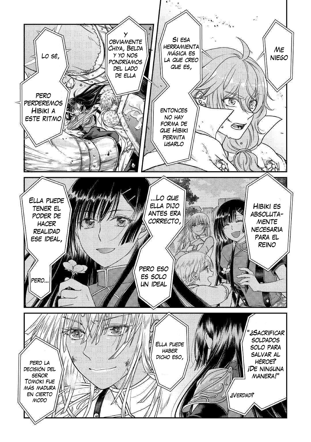 Tsuki ga Michibiku Isekai Douchuu Capitulo 54: El chico errante de la diosa voluble página 16