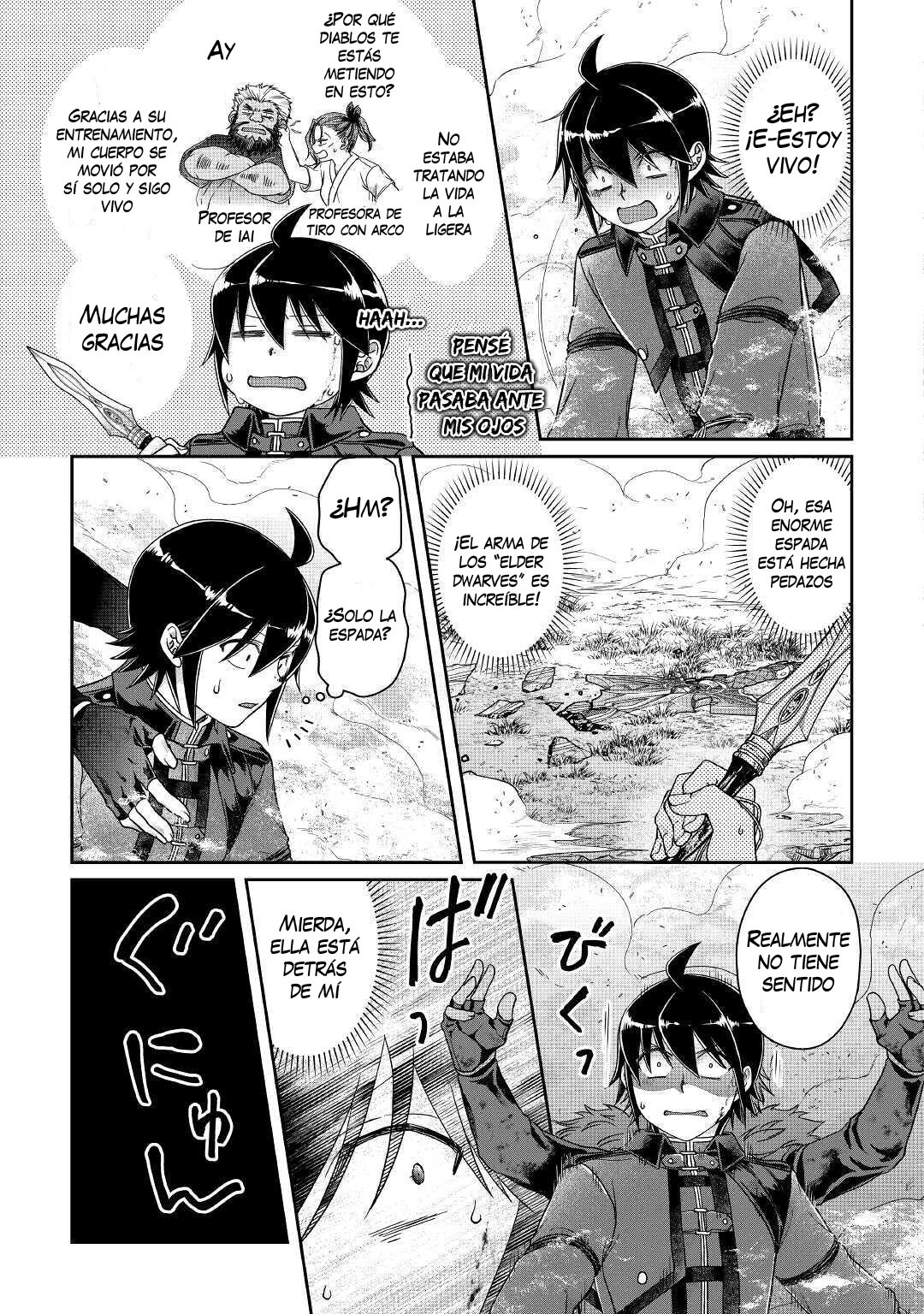 Tsuki ga Michibiku Isekai Douchuu Capitulo 57: Luz azul página 14