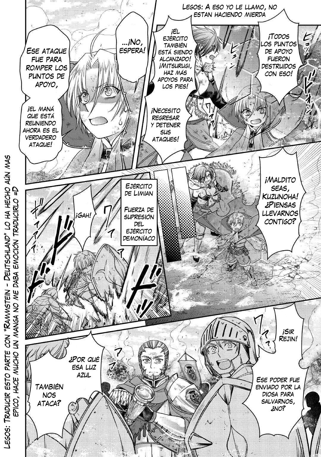 Tsuki ga Michibiku Isekai Douchuu Capitulo 57: Luz azul página 21