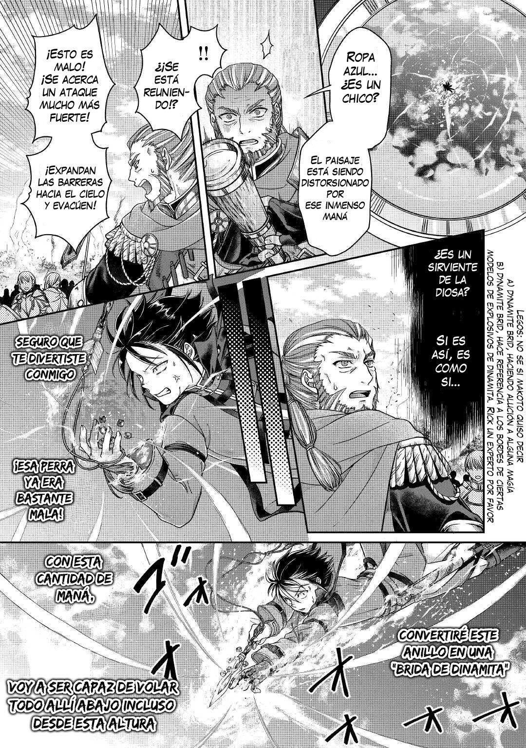 Tsuki ga Michibiku Isekai Douchuu Capitulo 57: Luz azul página 22
