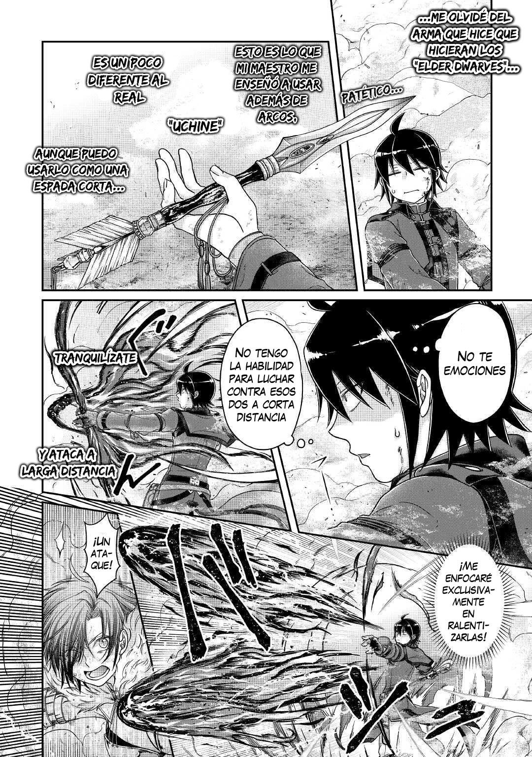 Tsuki ga Michibiku Isekai Douchuu Capitulo 57: Luz azul página 5