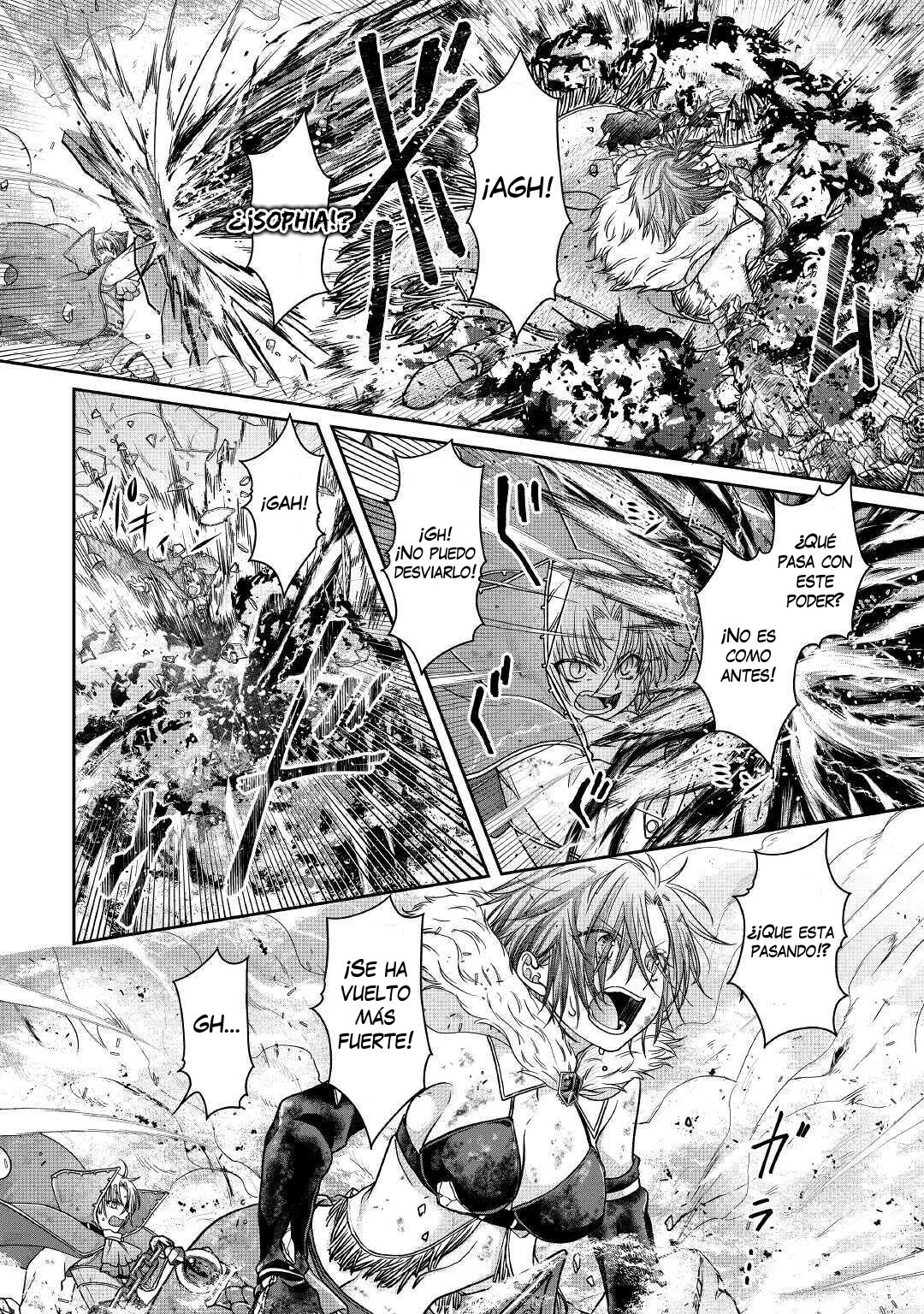 Tsuki ga Michibiku Isekai Douchuu Capitulo 57: Luz azul página 7