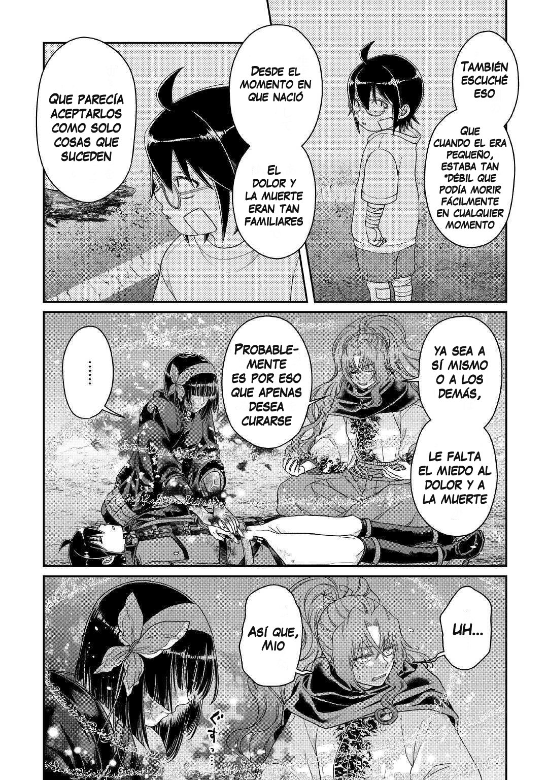 Tsuki ga Michibiku Isekai Douchuu Capitulo 58: Un empate, o una mañana sin vencedor página 17