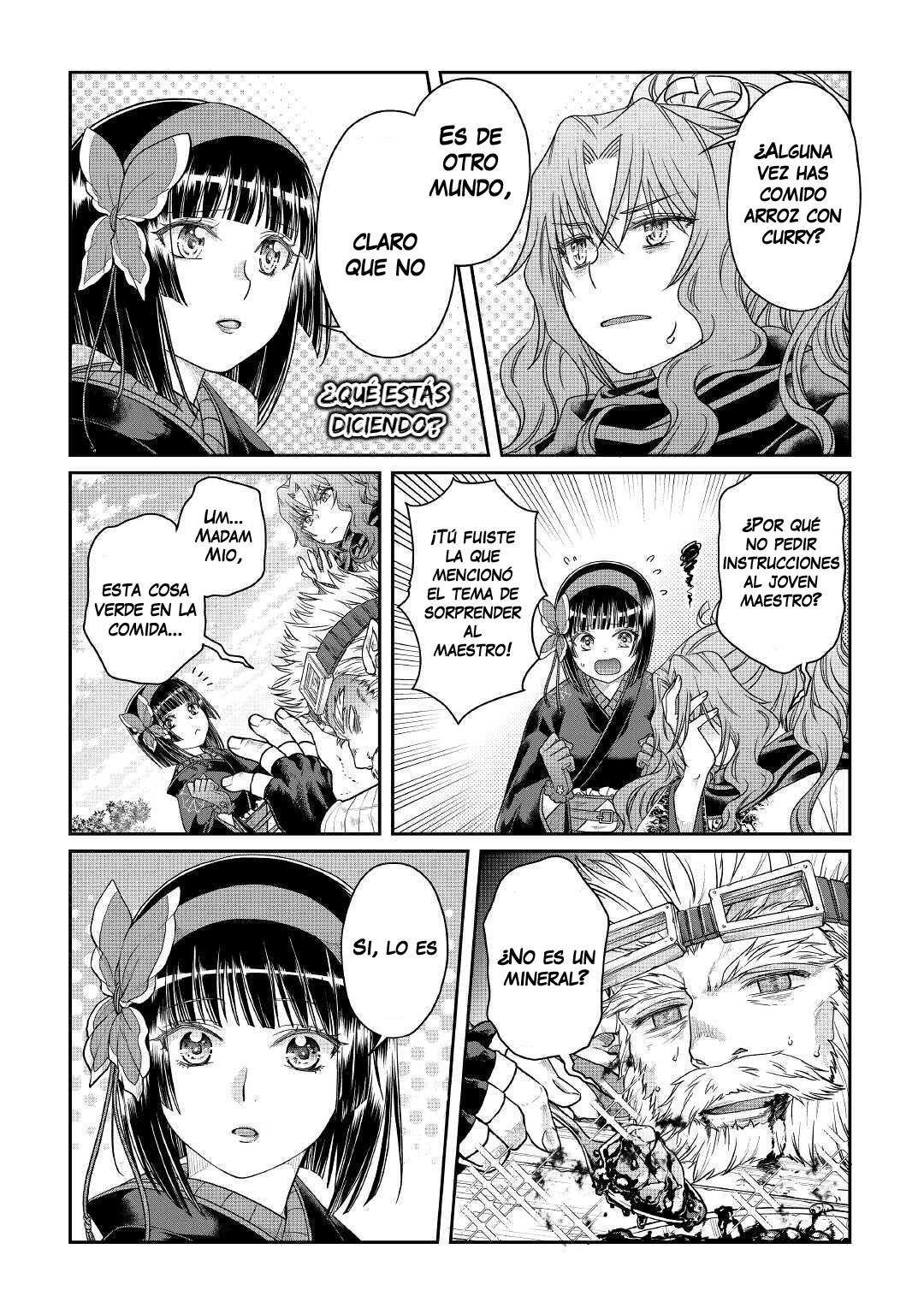 Tsuki ga Michibiku Isekai Douchuu Capitulo 60: Curry y arroz página 21