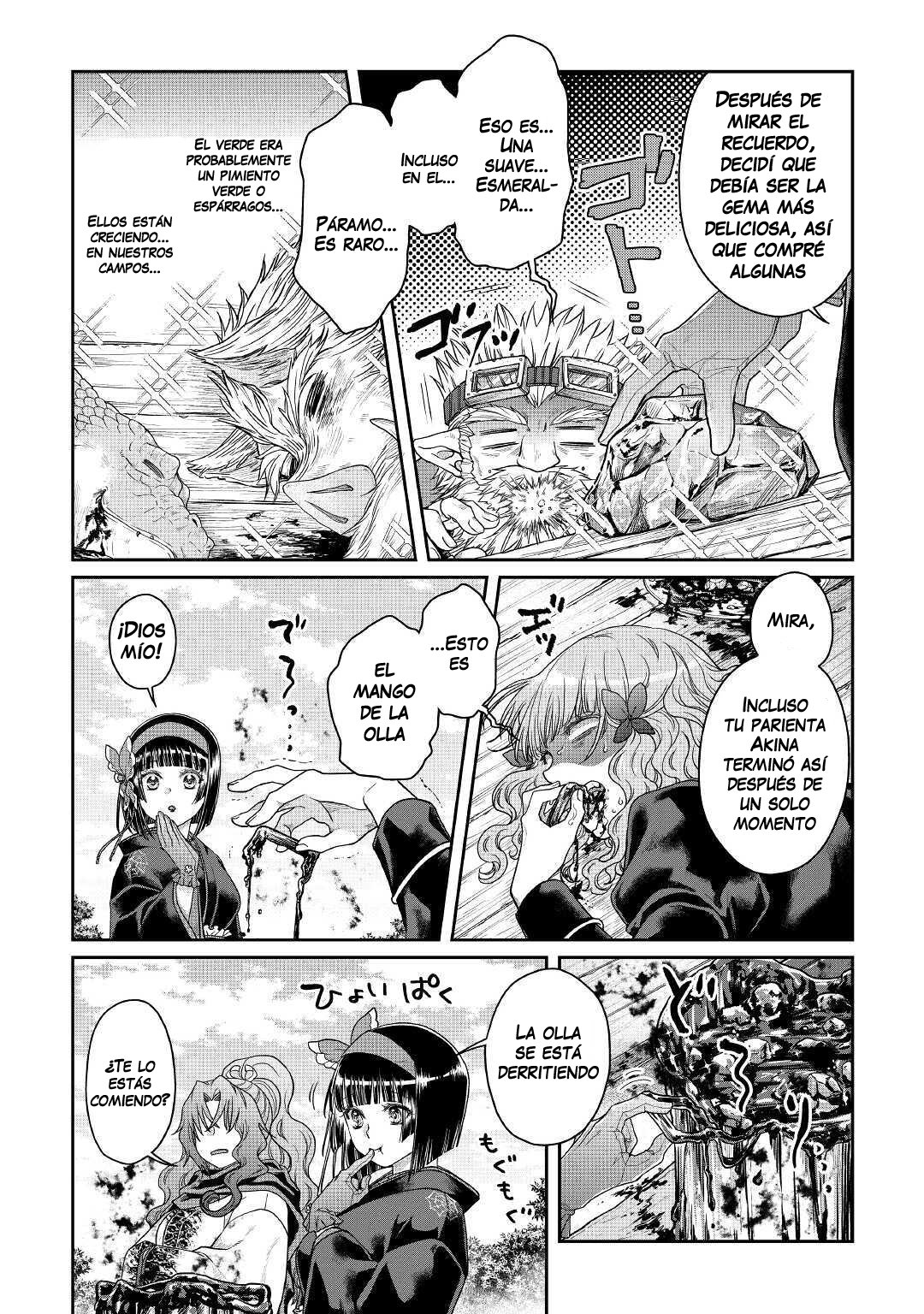 Tsuki ga Michibiku Isekai Douchuu Capitulo 60: Curry y arroz página 22