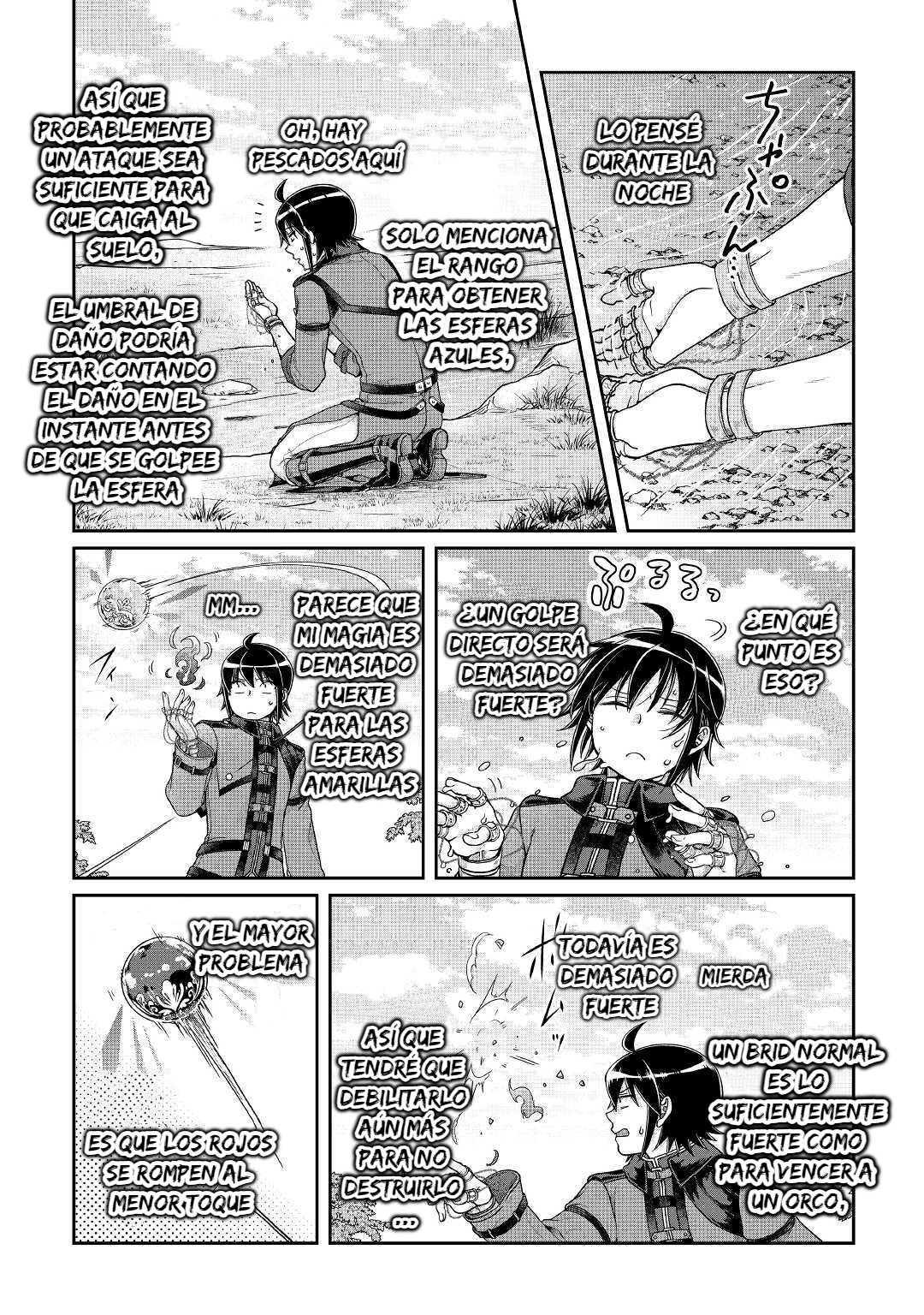 Tsuki ga Michibiku Isekai Douchuu Capitulo 62: Esfera roja, esfera azul, esfera amarilla... página 13