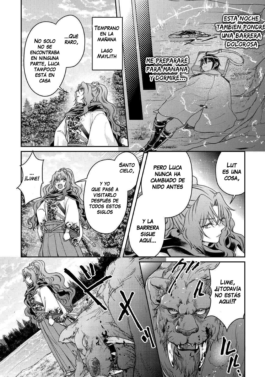 Tsuki ga Michibiku Isekai Douchuu Capitulo 62: Esfera roja, esfera azul, esfera amarilla... página 21