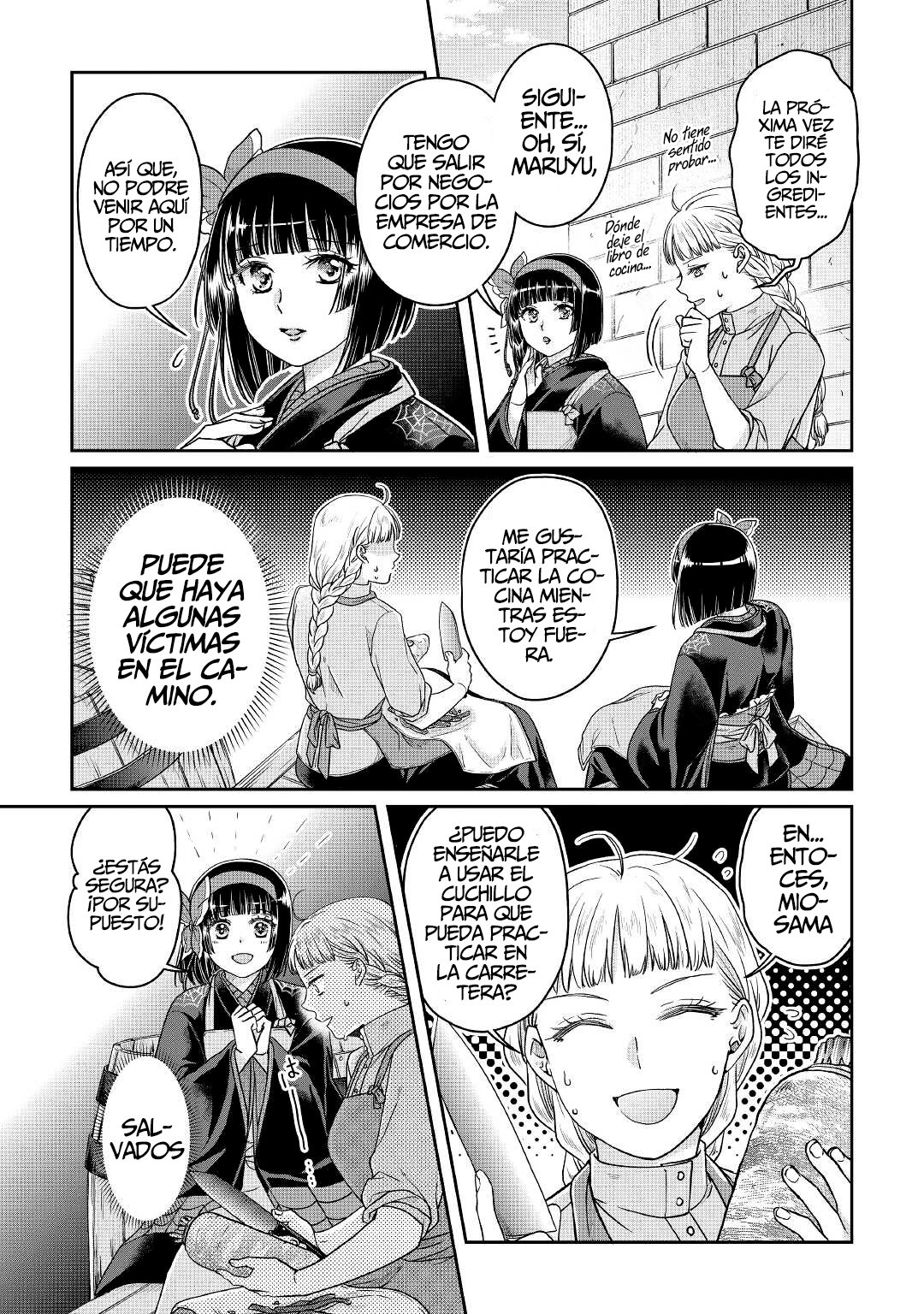 Tsuki ga Michibiku Isekai Douchuu Capitulo 67: Dulce Paraiso página 11