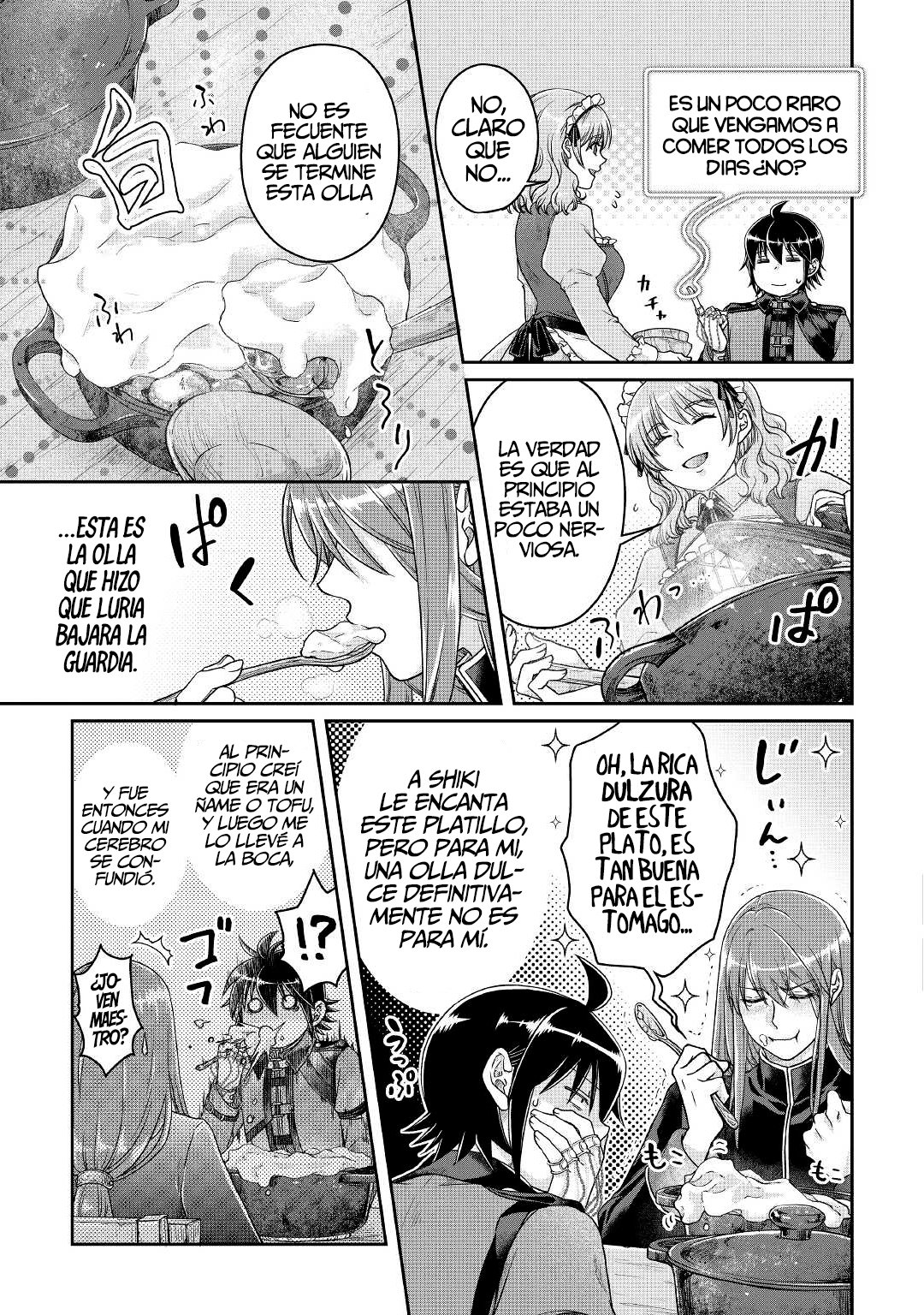 Tsuki ga Michibiku Isekai Douchuu Capitulo 67: Dulce Paraiso página 5