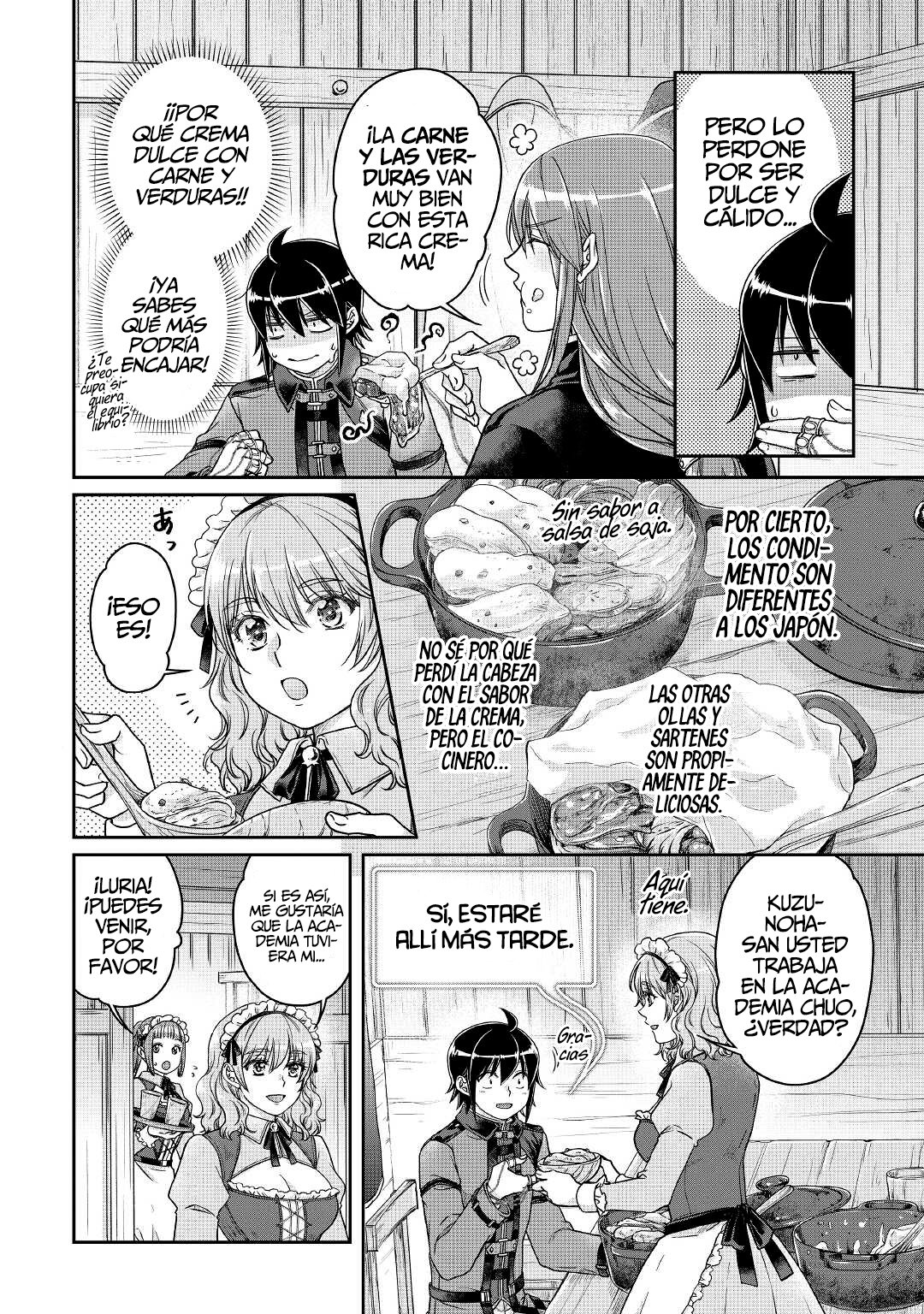 Tsuki ga Michibiku Isekai Douchuu Capitulo 67: Dulce Paraiso página 6
