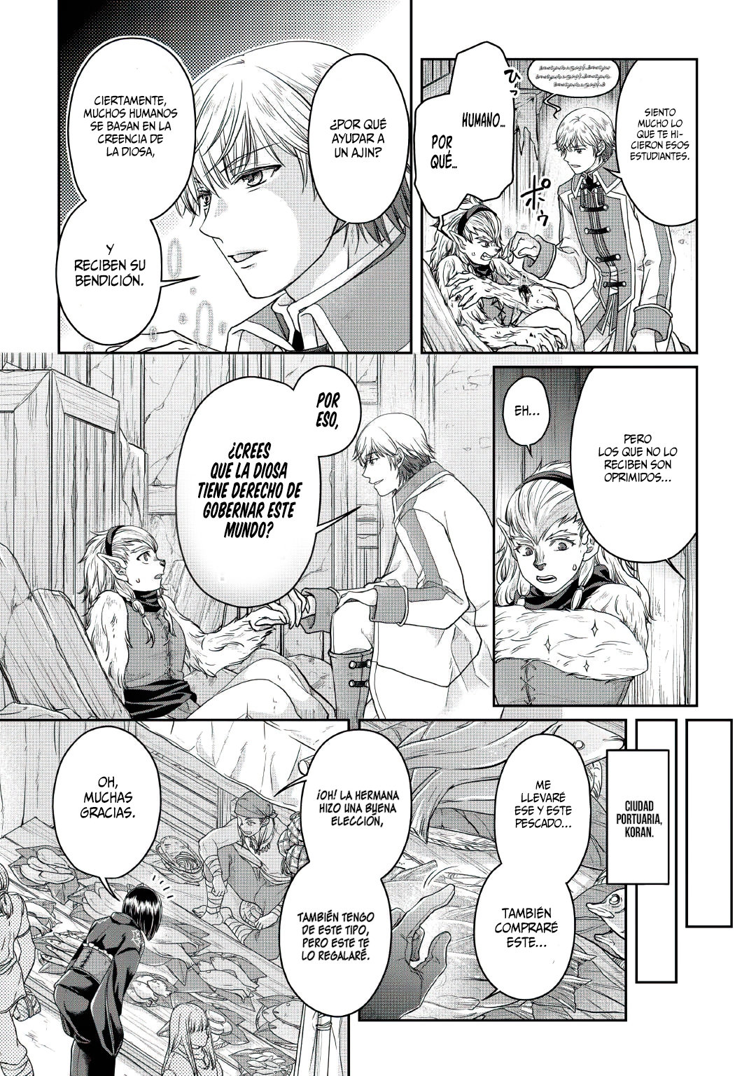 Tsuki ga Michibiku Isekai Douchuu Capitulo 68: ¿Encantado de conocerte...? página 13