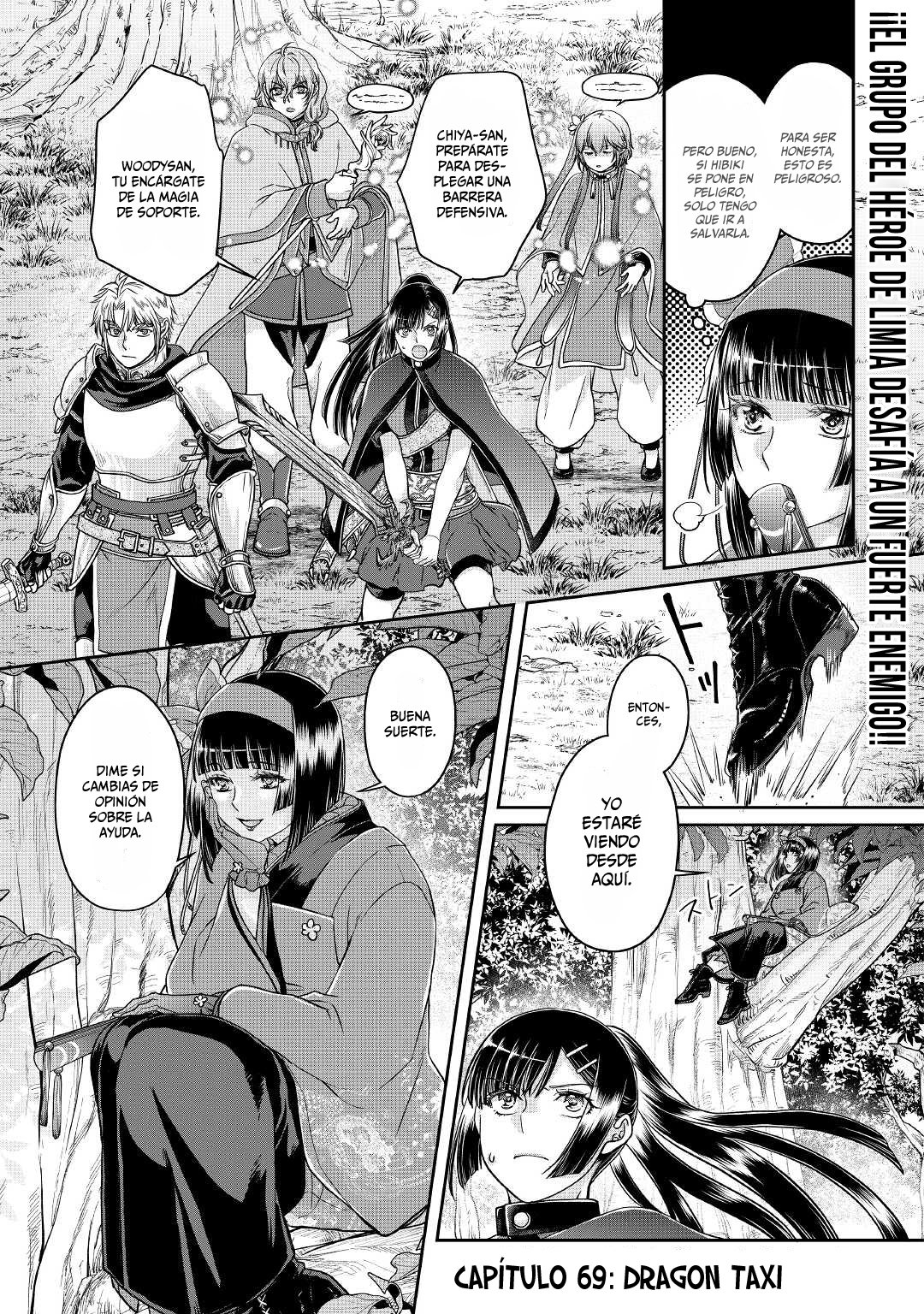 Tsuki ga Michibiku Isekai Douchuu Capitulo 69: Dragon Taxi página 2