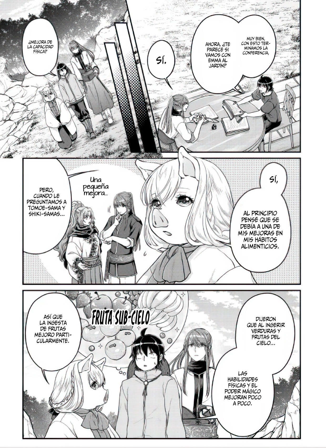Tsuki ga Michibiku Isekai Douchuu Capitulo 72: ¿Fruta Saludable? página 20