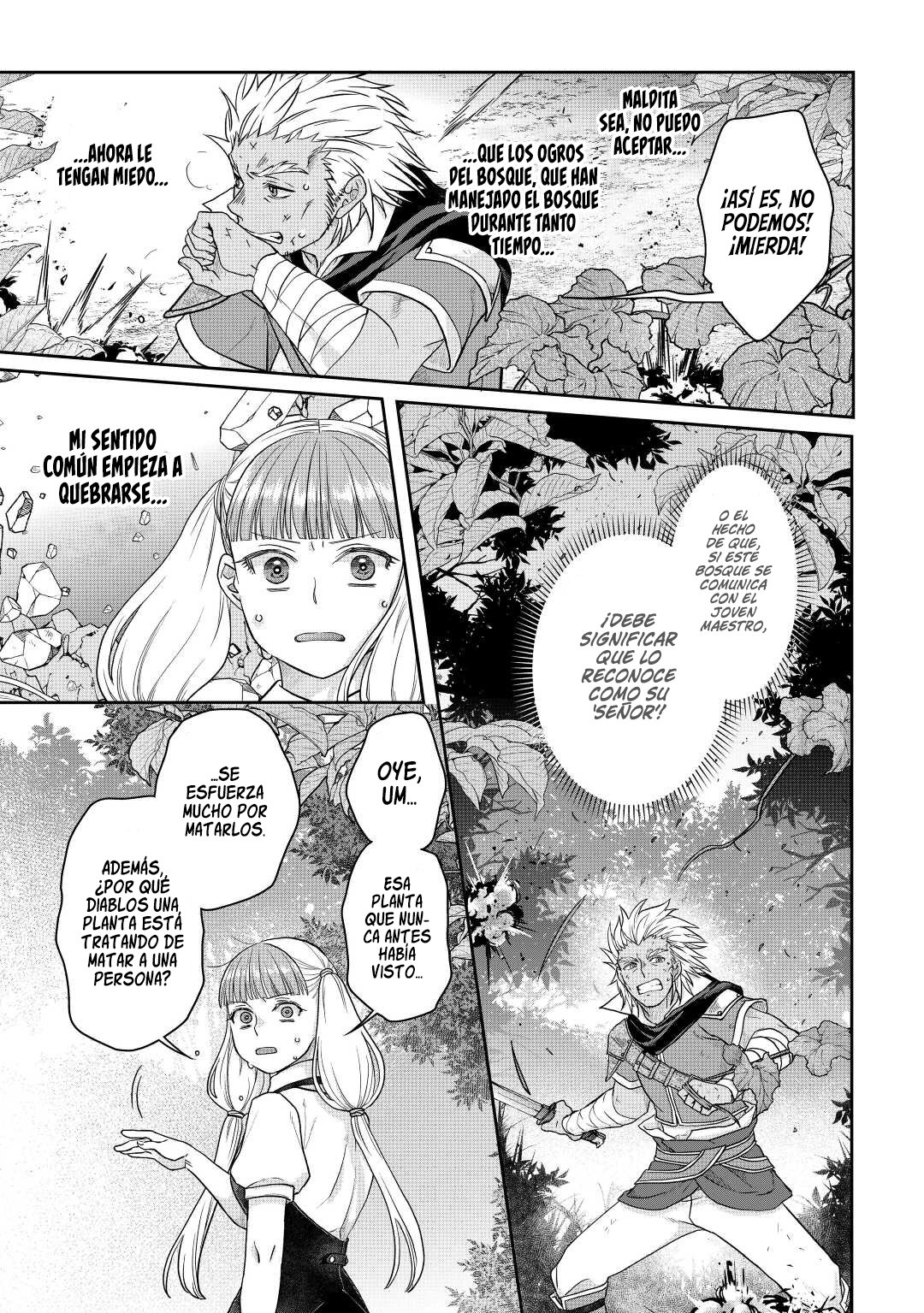 Tsuki ga Michibiku Isekai Douchuu Capitulo 75: Vegetales Preocupantes. página 18