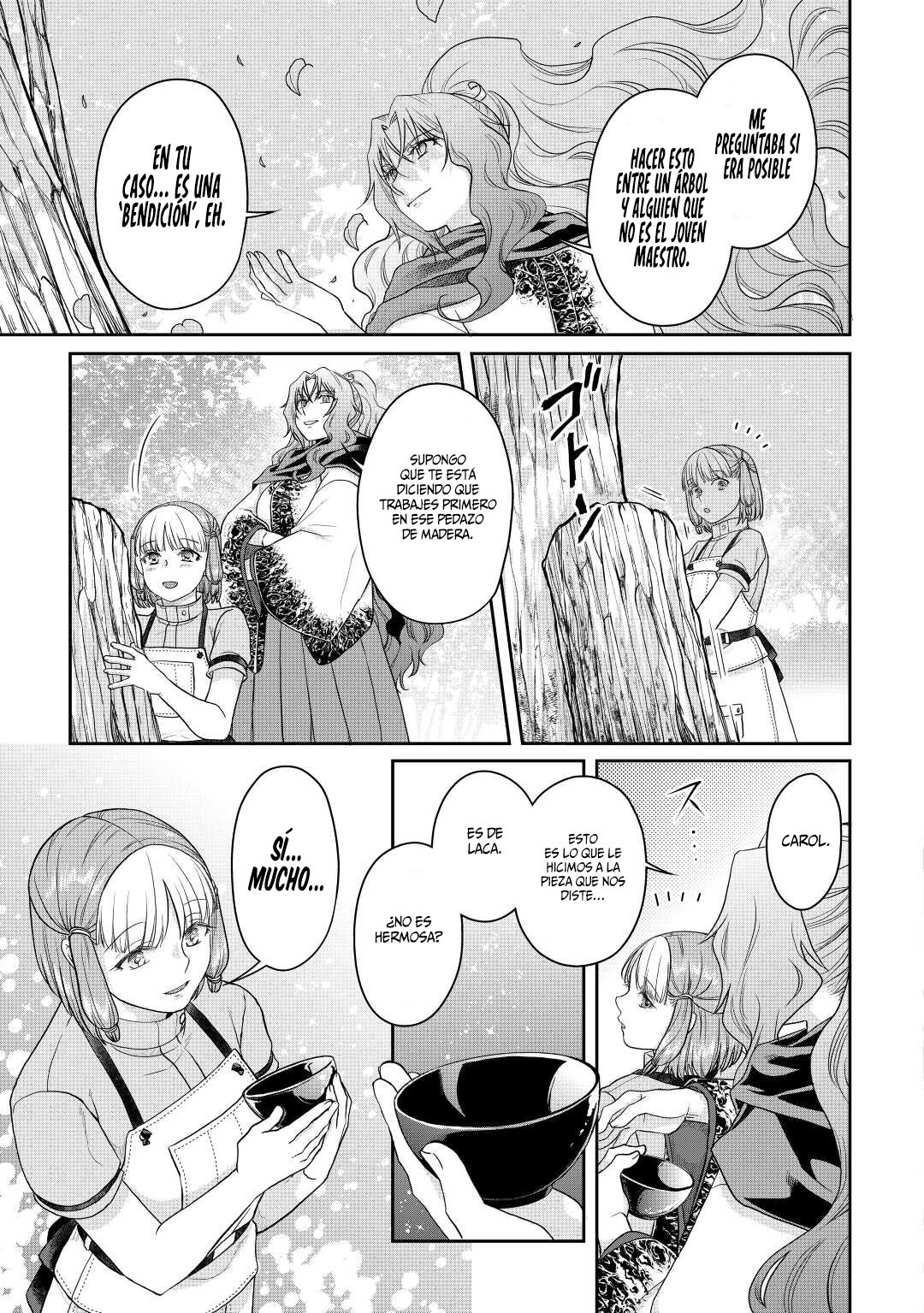 Tsuki ga Michibiku Isekai Douchuu Capitulo 75: Vegetales Preocupantes. página 24