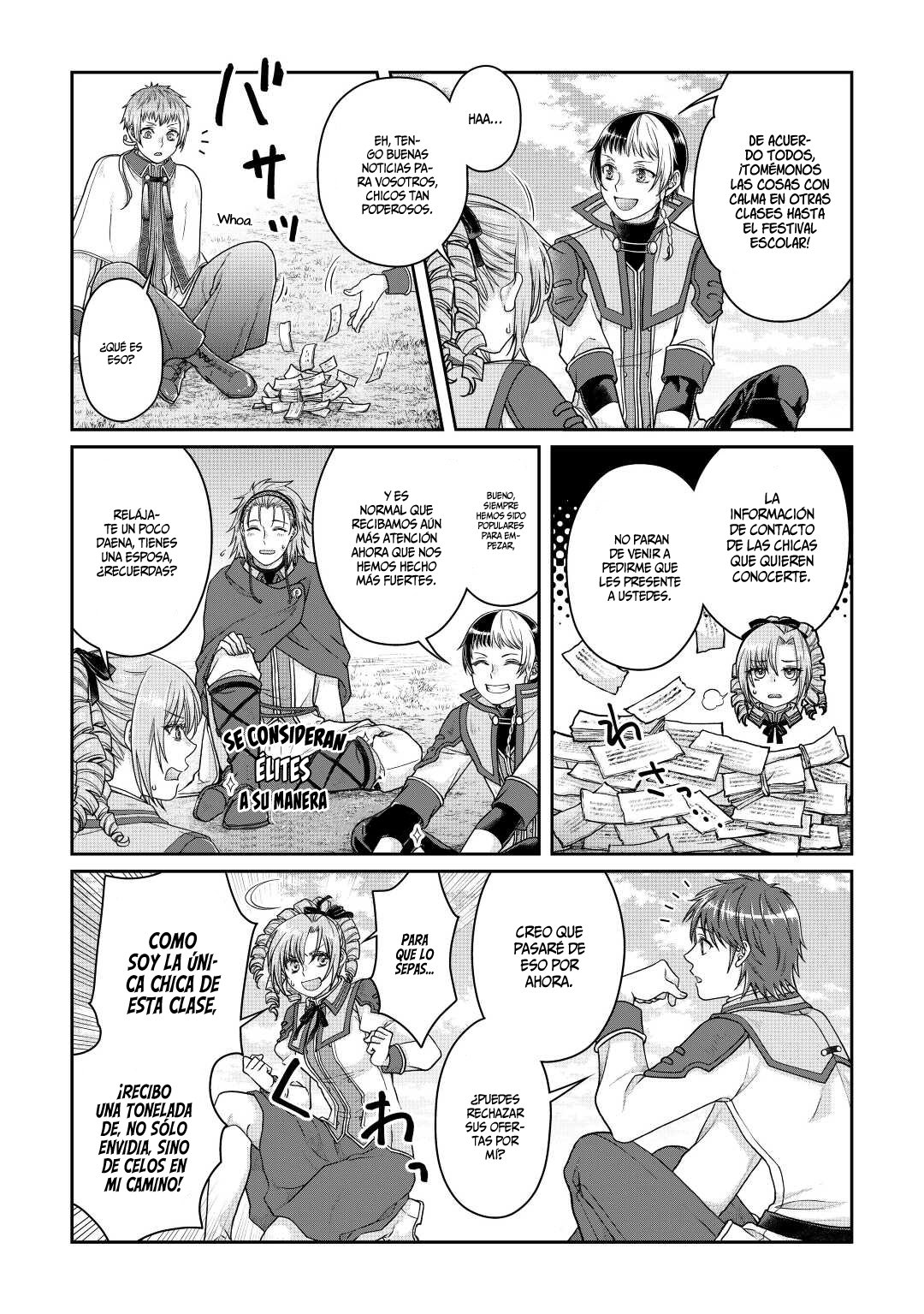 Tsuki ga Michibiku Isekai Douchuu Capitulo 78: Dificultad para ajustar la potencia de Fuego. página 10