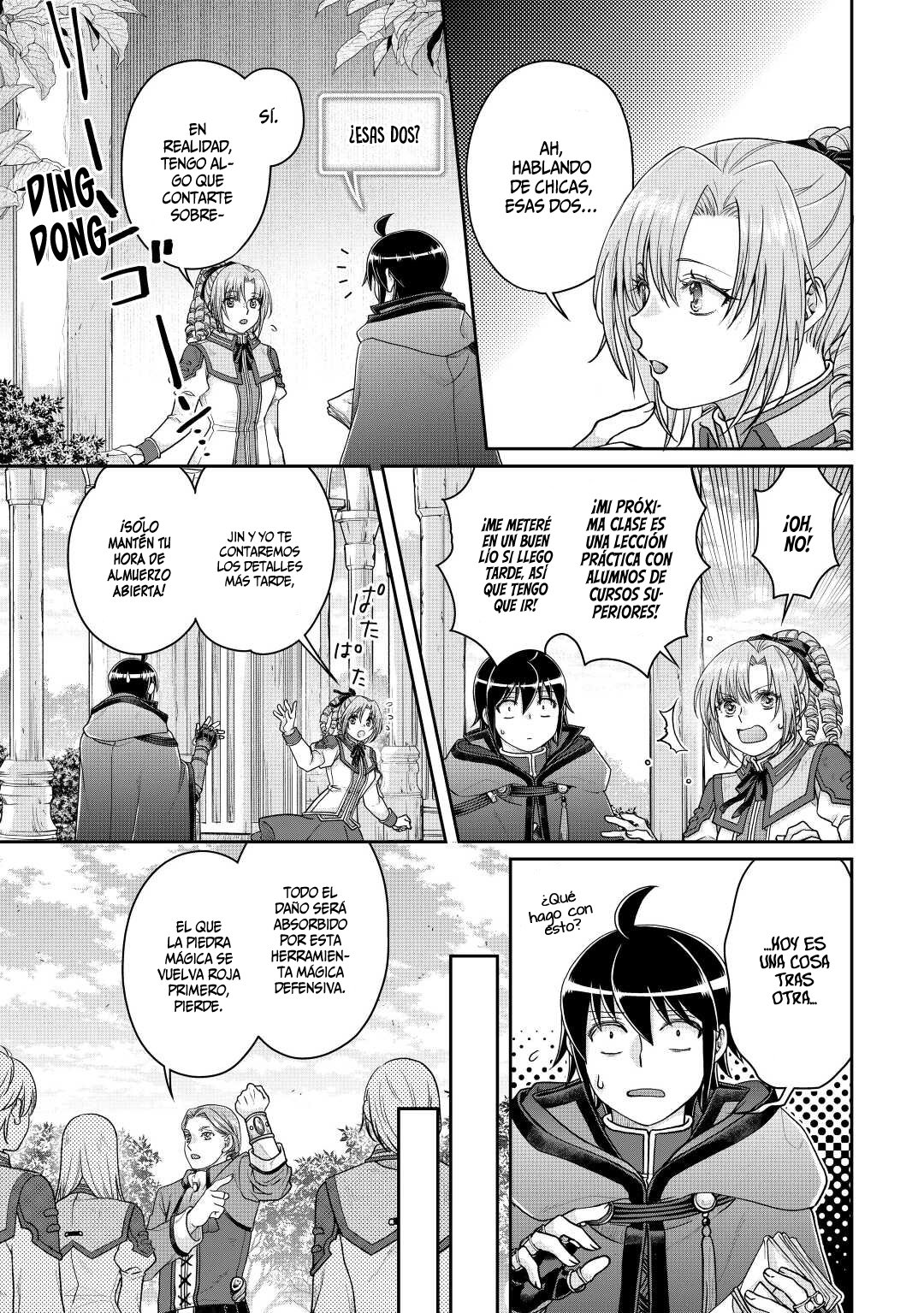 Tsuki ga Michibiku Isekai Douchuu Capitulo 78: Dificultad para ajustar la potencia de Fuego. página 14