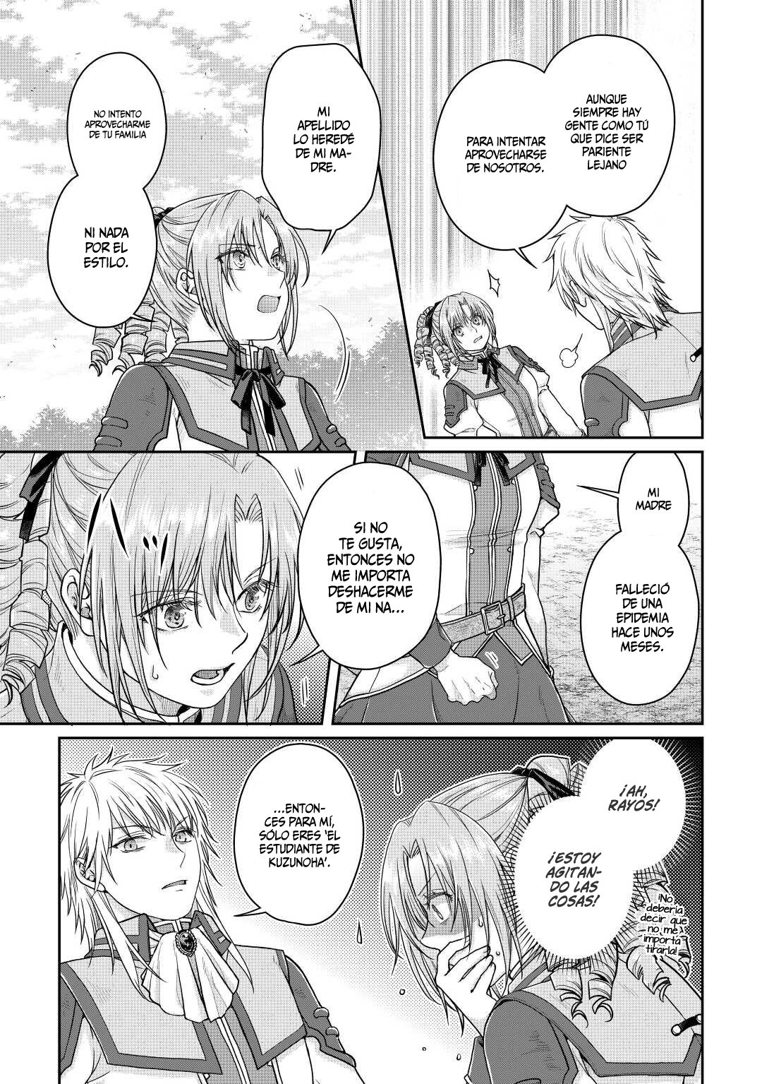 Tsuki ga Michibiku Isekai Douchuu Capitulo 78: Dificultad para ajustar la potencia de Fuego. página 16