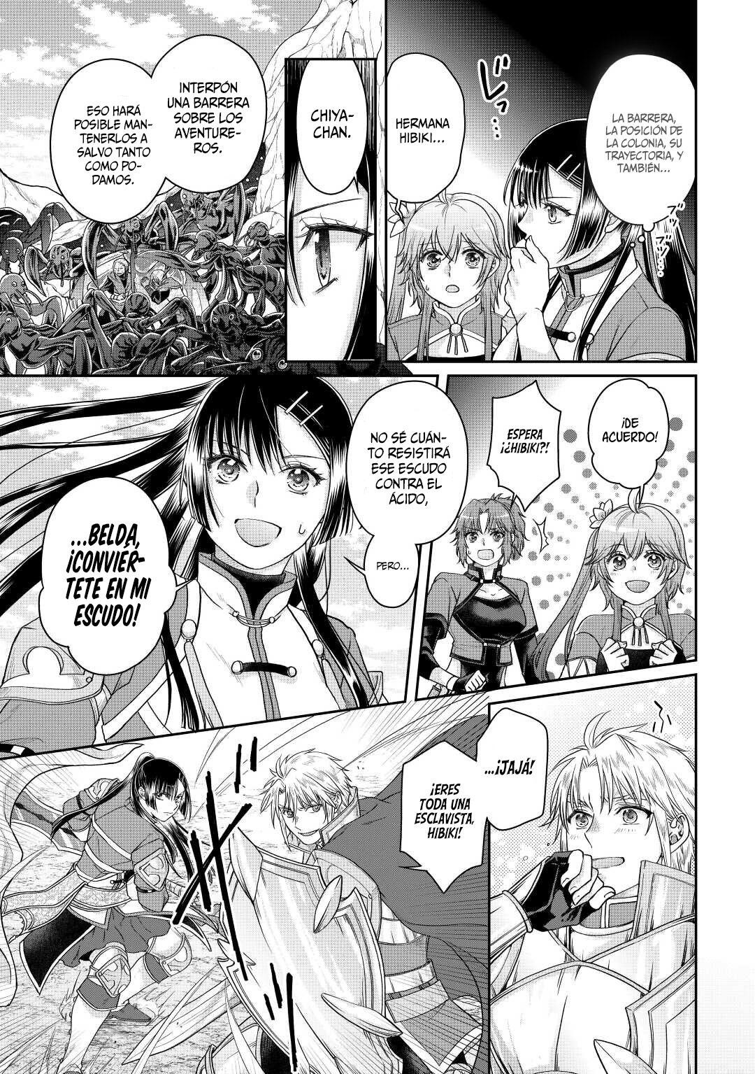 Tsuki ga Michibiku Isekai Douchuu Capitulo 81: Armadura Lobo Plateado. página 10