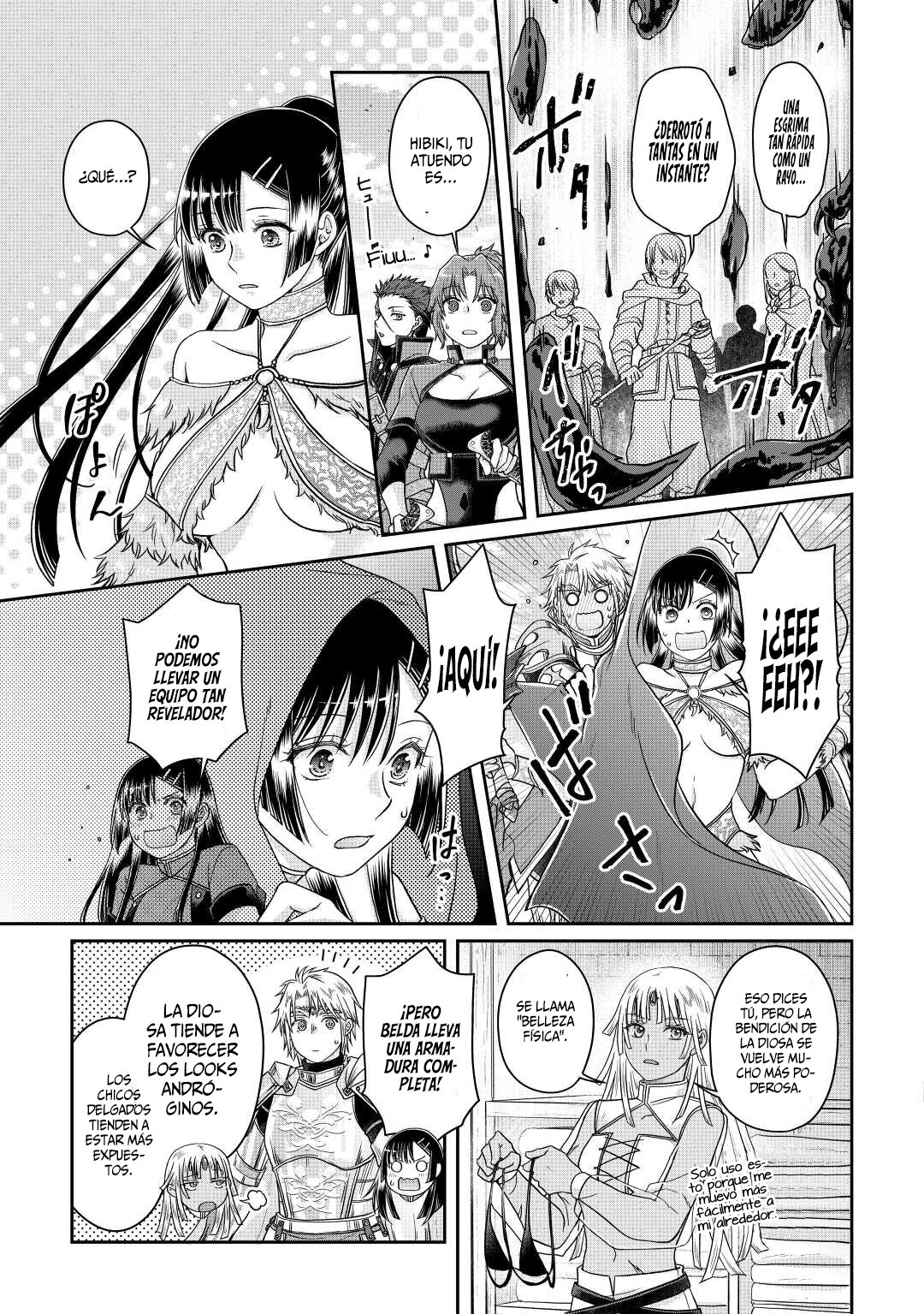 Tsuki ga Michibiku Isekai Douchuu Capitulo 81: Armadura Lobo Plateado. página 16
