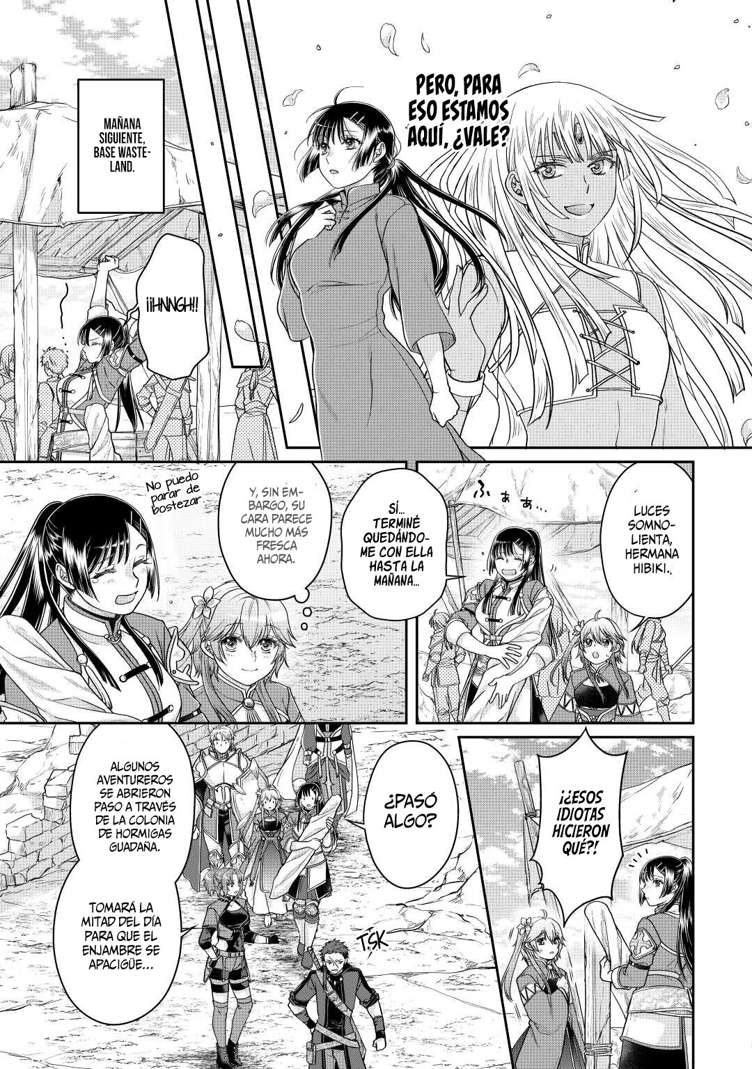 Tsuki ga Michibiku Isekai Douchuu Capitulo 81: Armadura Lobo Plateado. página 8