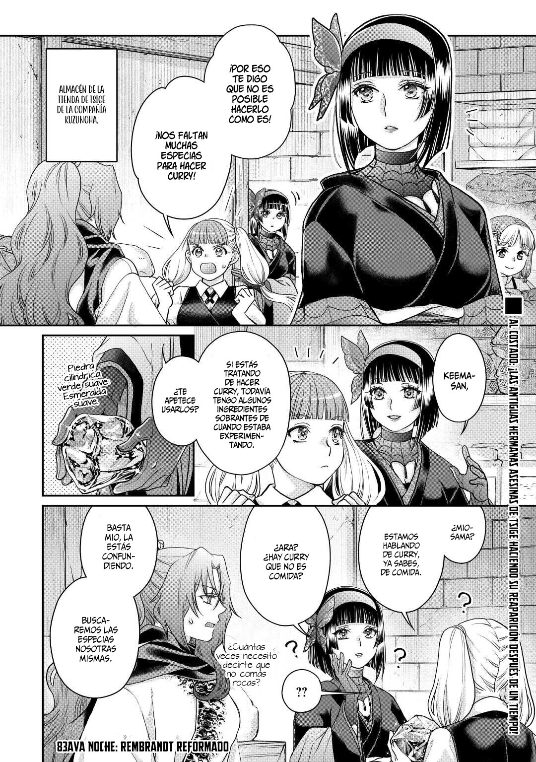 Tsuki ga Michibiku Isekai Douchuu Capitulo 83: Rembrandt Reformado. página 4