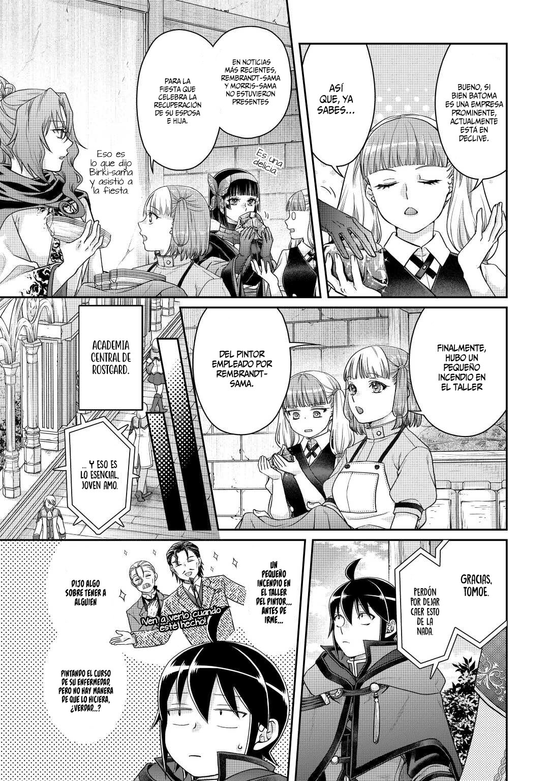 Tsuki ga Michibiku Isekai Douchuu Capitulo 83: Rembrandt Reformado. página 6