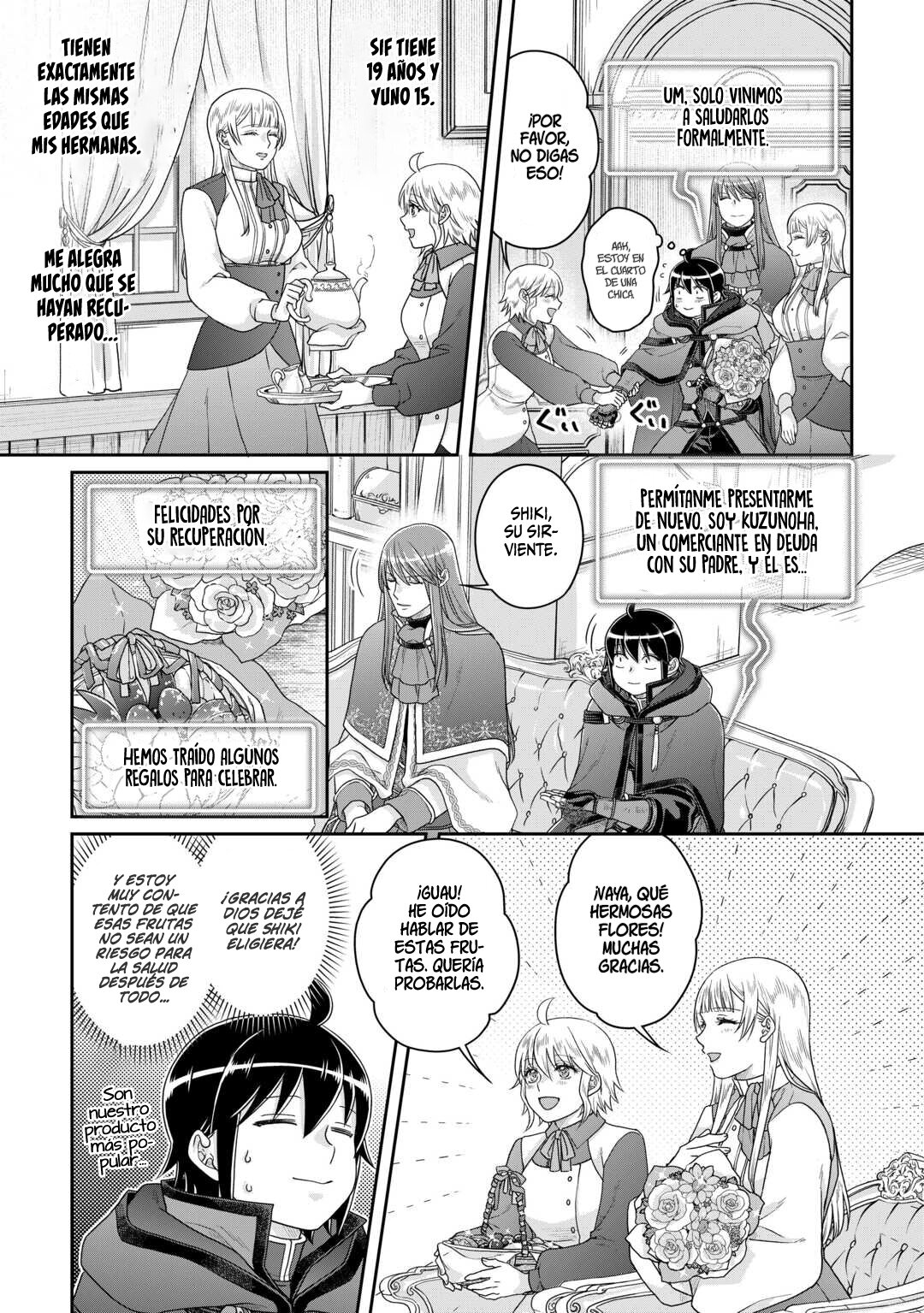 Tsuki ga Michibiku Isekai Douchuu Capitulo 84: Belleza Sustituta. página 22