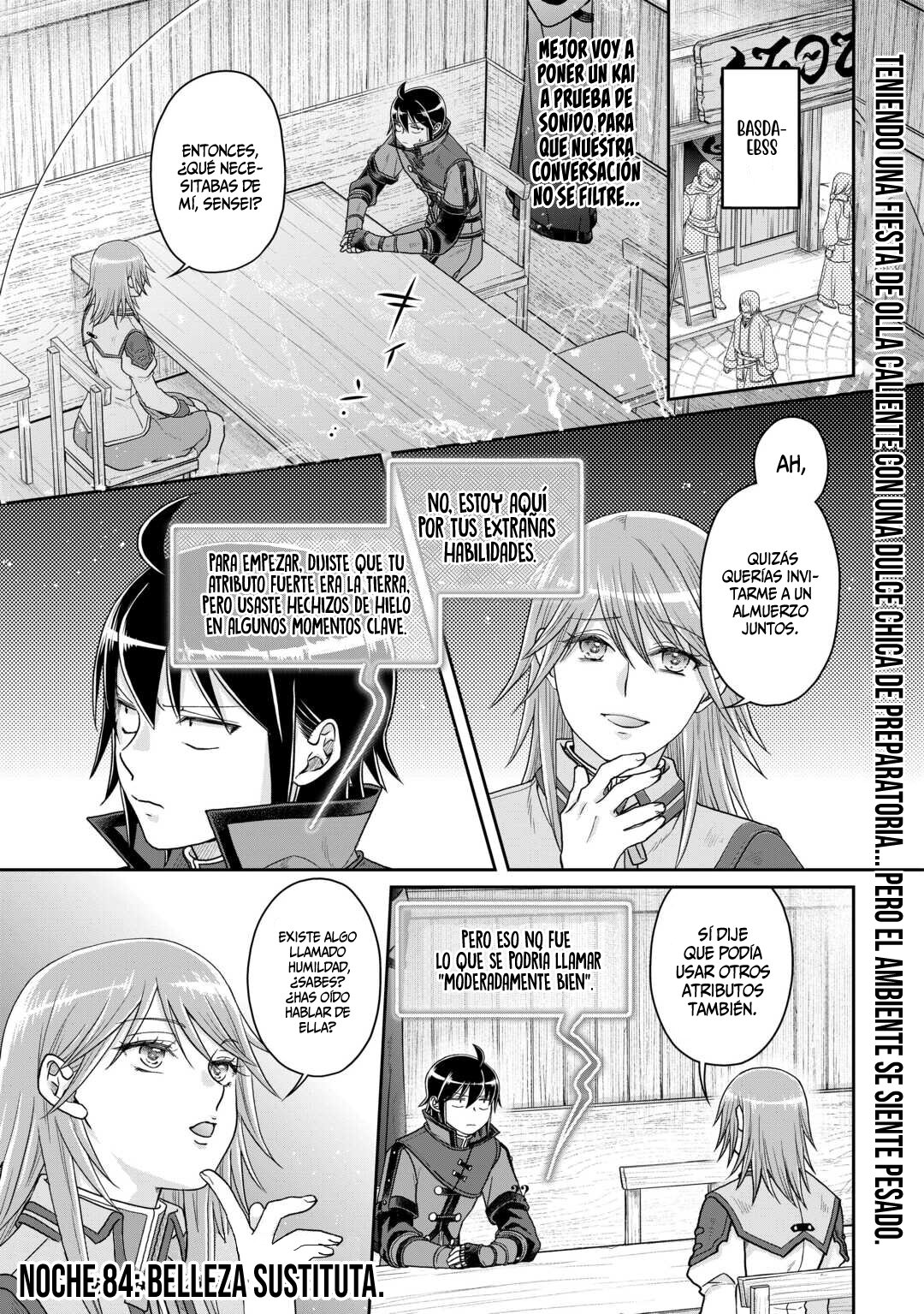 Tsuki ga Michibiku Isekai Douchuu Capitulo 84: Belleza Sustituta. página 4