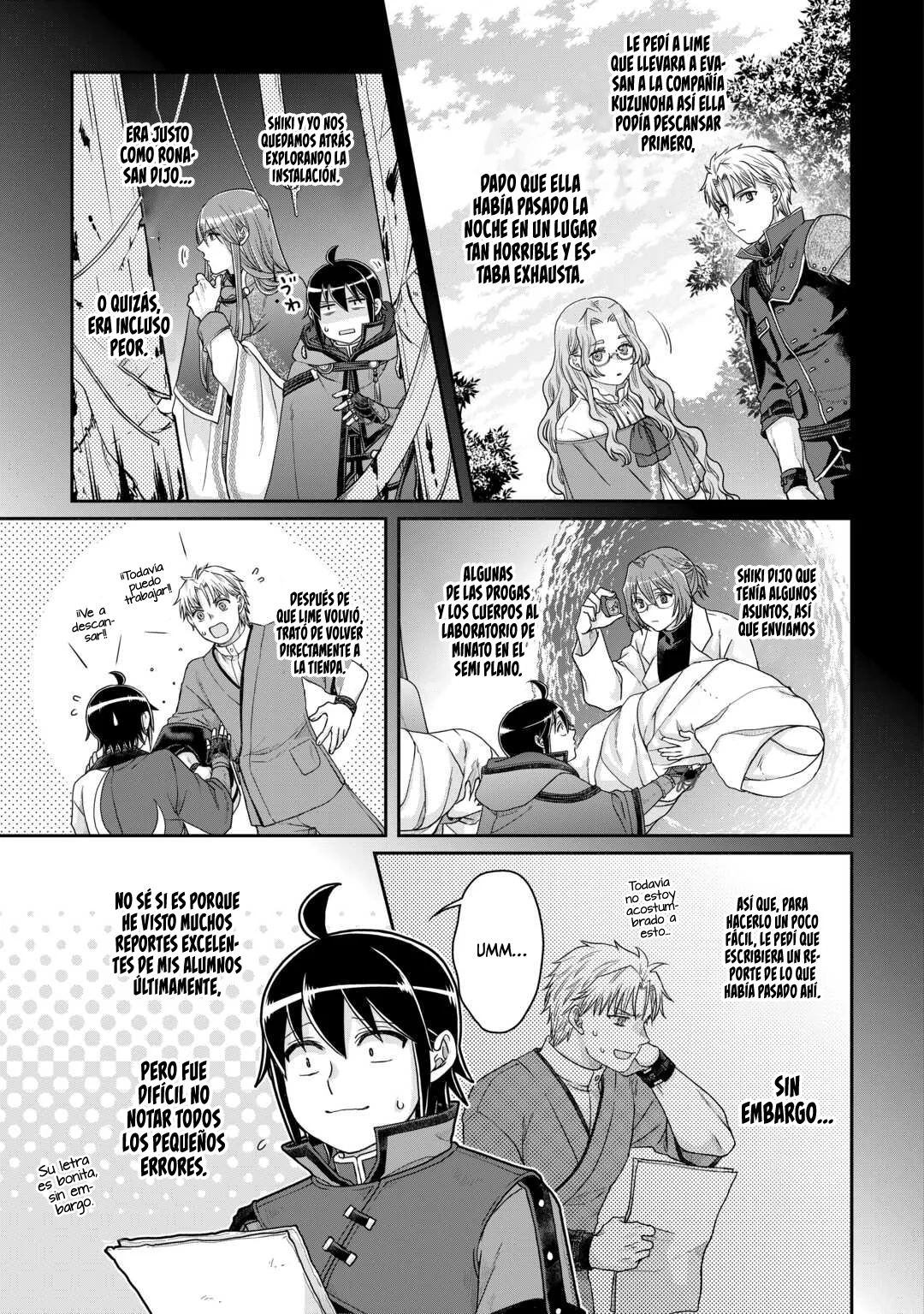 Tsuki ga Michibiku Isekai Douchuu Capitulo 86: Diez Minutos Más. página 14