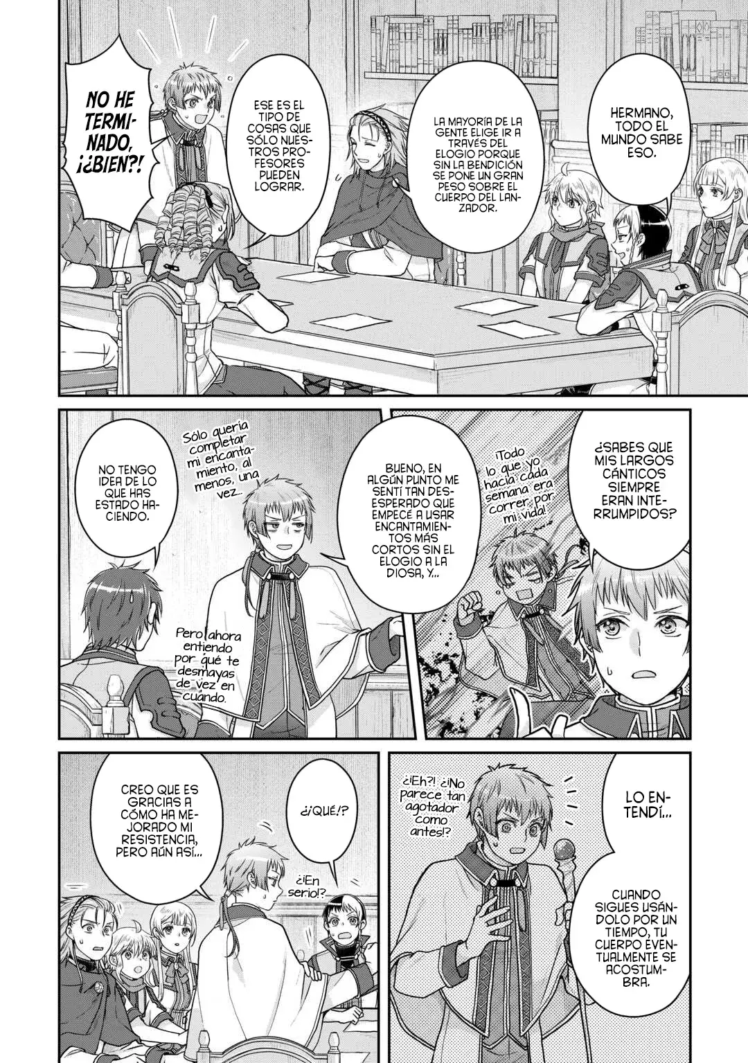 Tsuki ga Michibiku Isekai Douchuu Capitulo 90: Magia Desesperada. página 18