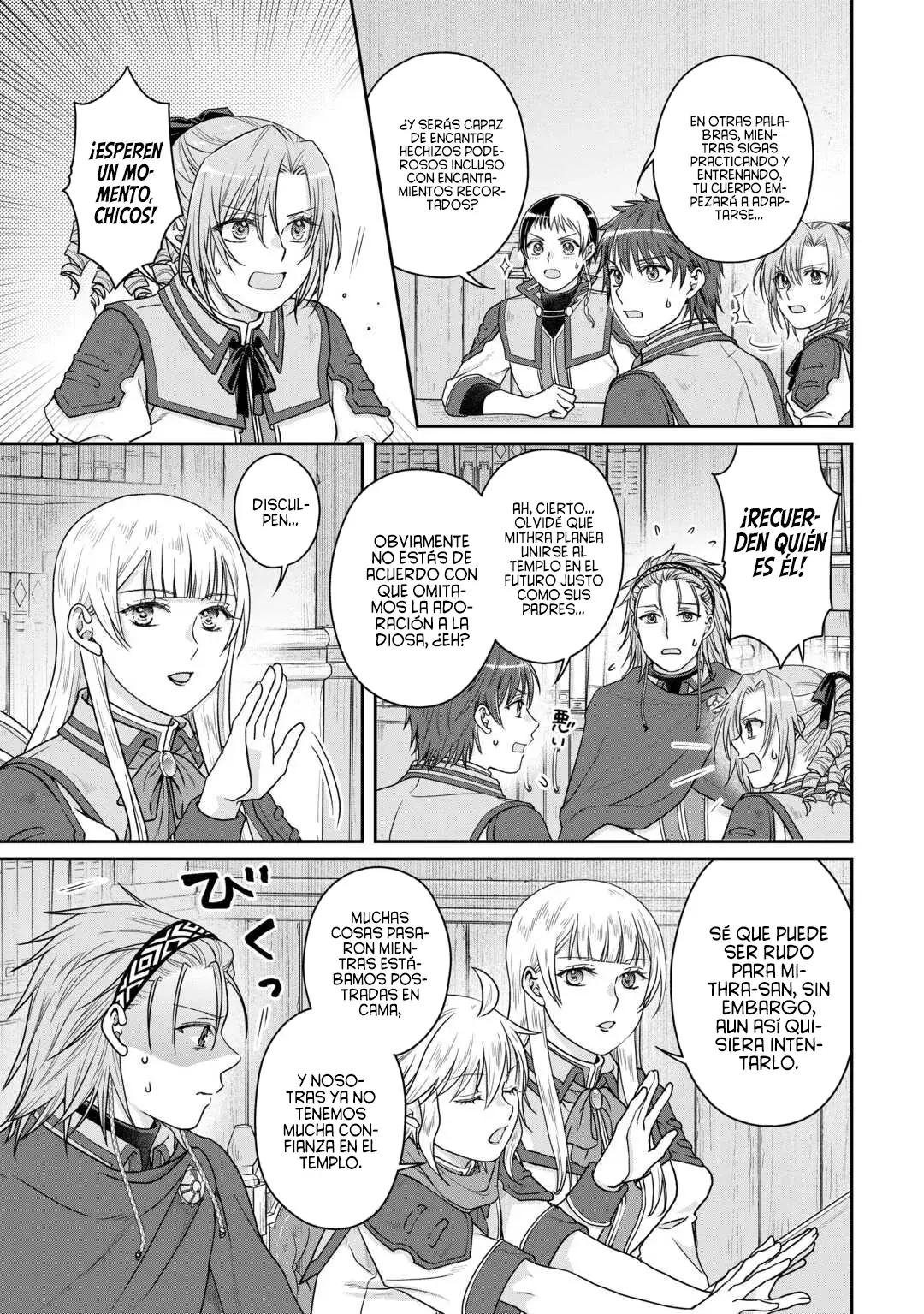 Tsuki ga Michibiku Isekai Douchuu Capitulo 90: Magia Desesperada. página 19