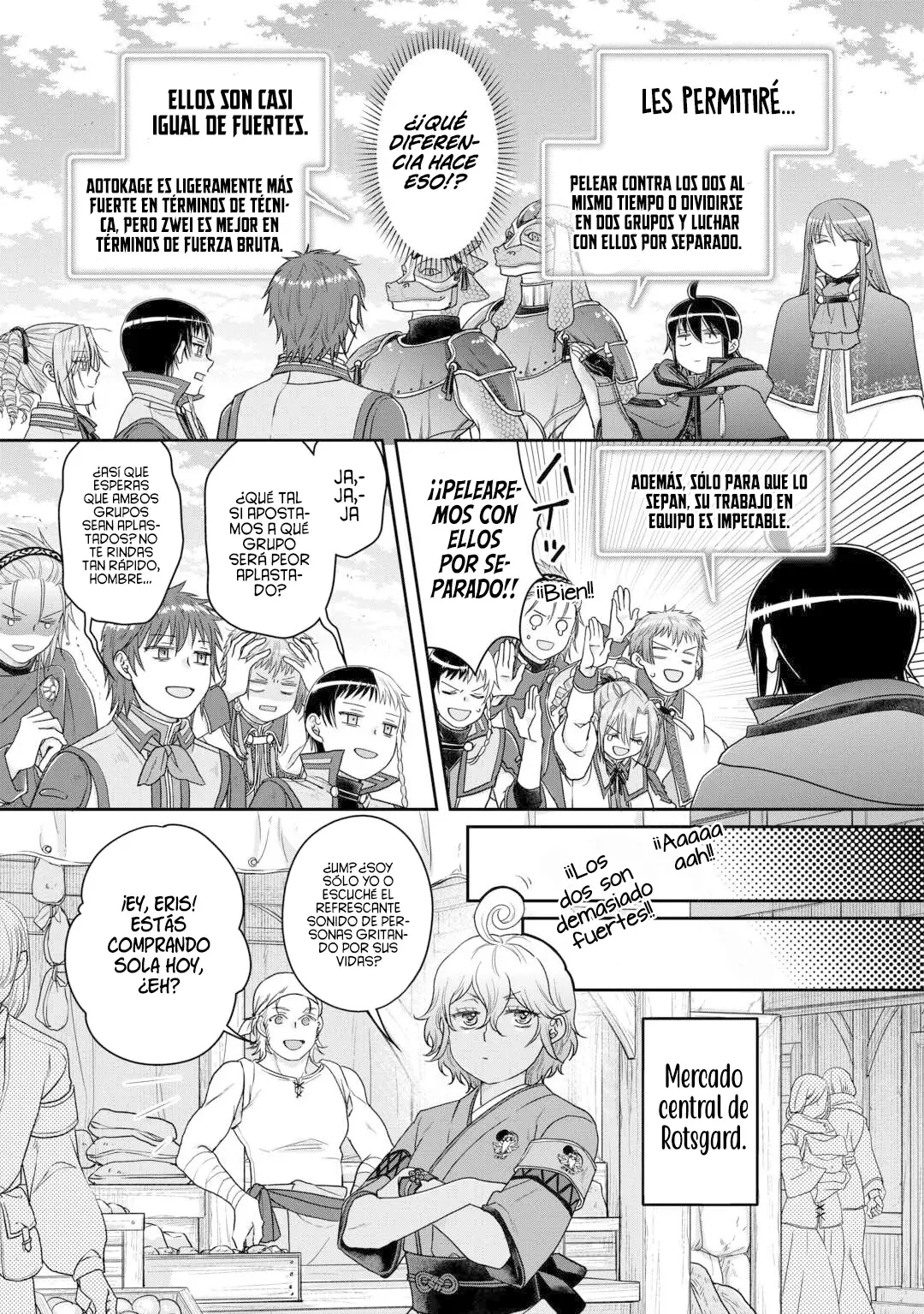 Tsuki ga Michibiku Isekai Douchuu Capitulo 90: Magia Desesperada. página 27