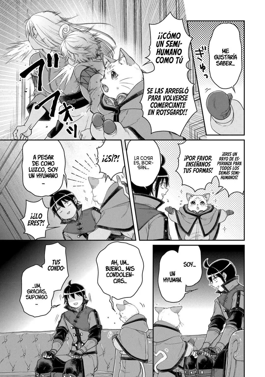 Tsuki ga Michibiku Isekai Douchuu Capitulo 91: Gatito de Tamaño Natural. página 14