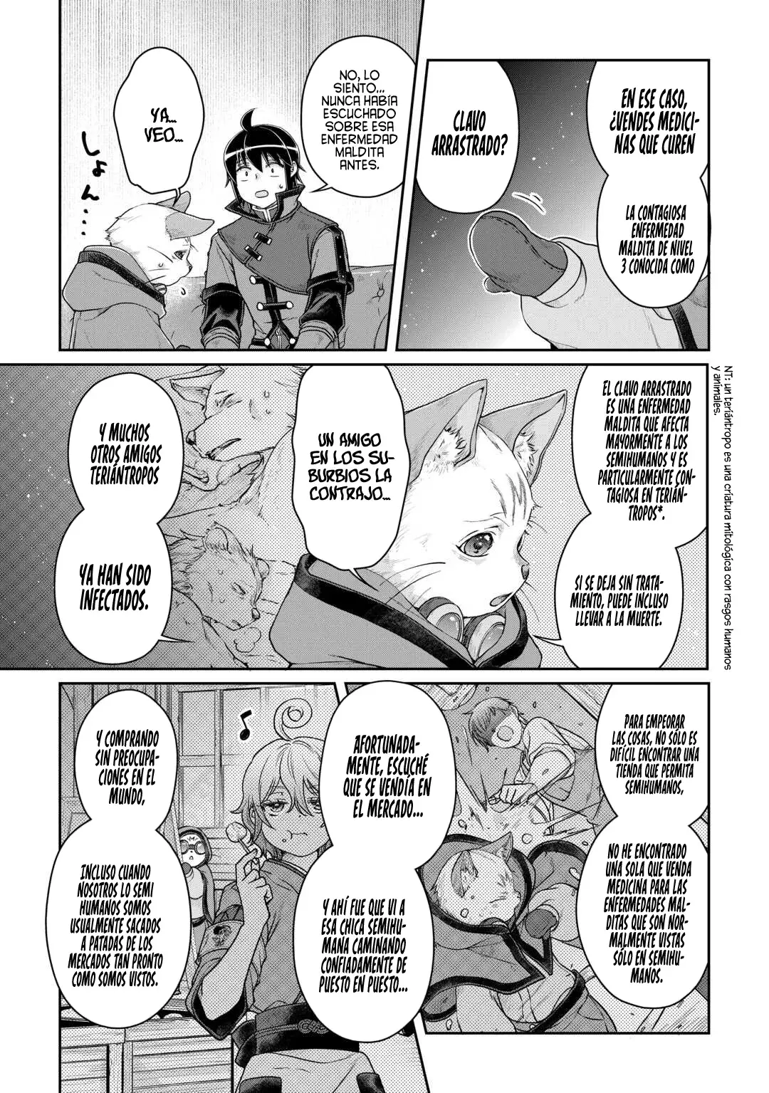 Tsuki ga Michibiku Isekai Douchuu Capitulo 91: Gatito de Tamaño Natural. página 16