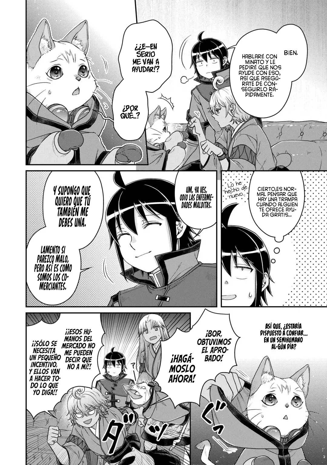 Tsuki ga Michibiku Isekai Douchuu Capitulo 91: Gatito de Tamaño Natural. página 19