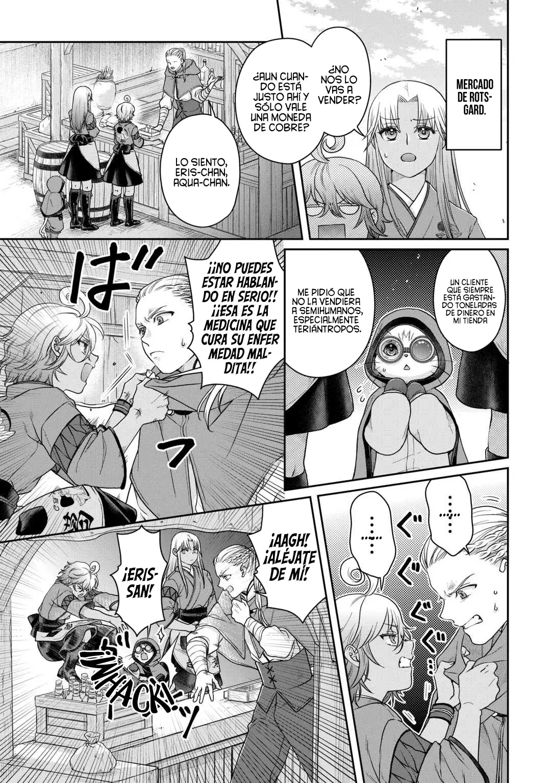 Tsuki ga Michibiku Isekai Douchuu Capitulo 91: Gatito de Tamaño Natural. página 20