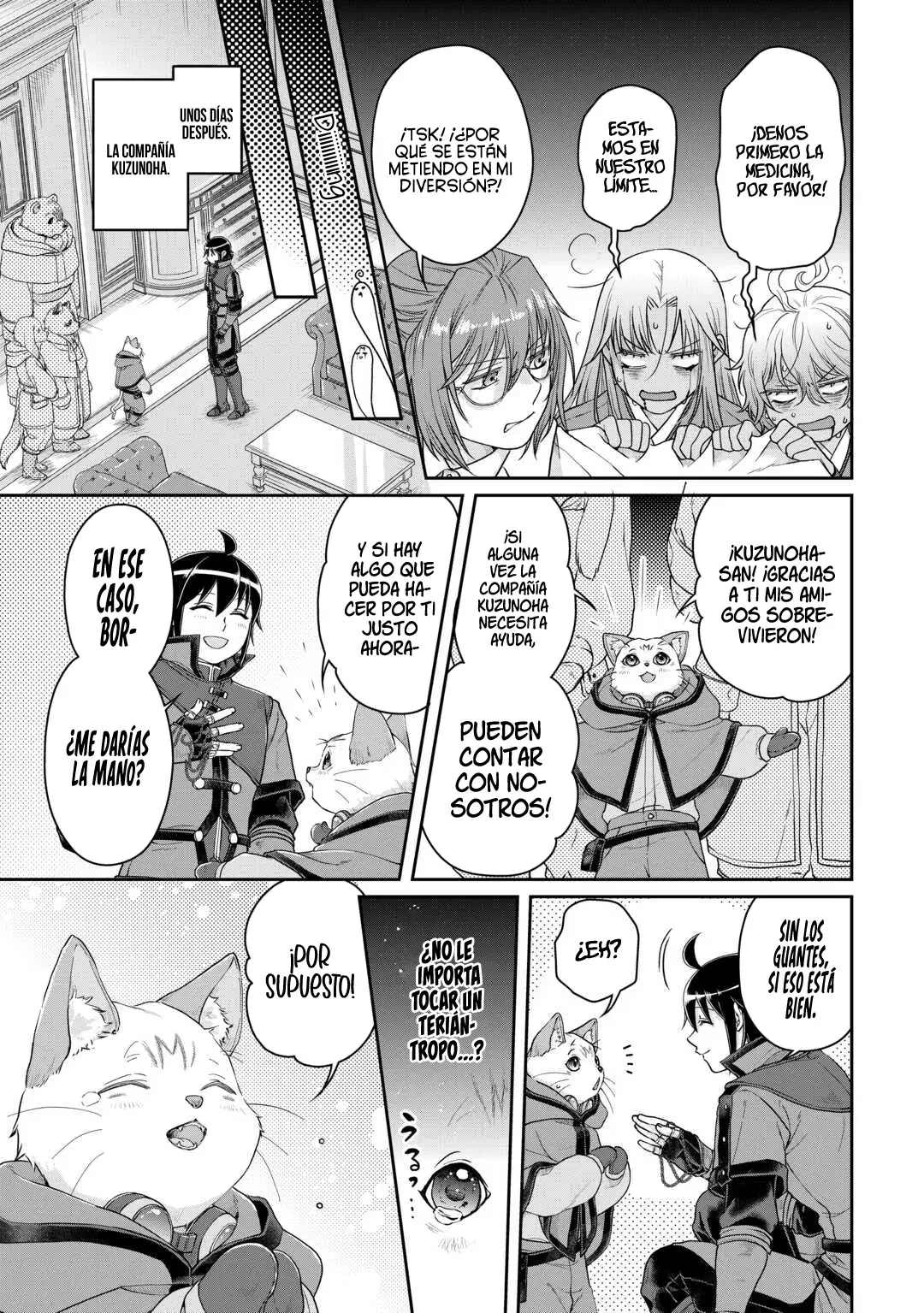 Tsuki ga Michibiku Isekai Douchuu Capitulo 91: Gatito de Tamaño Natural. página 28