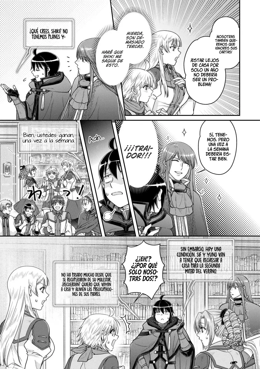 Tsuki ga Michibiku Isekai Douchuu Capitulo 91: Gatito de Tamaño Natural. página 8