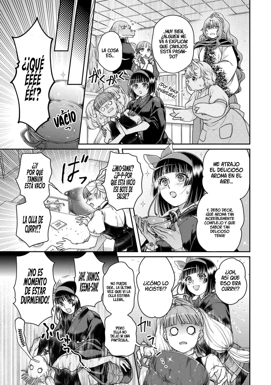 Tsuki ga Michibiku Isekai Douchuu Capitulo 92: Cocina del Infierno. página 10