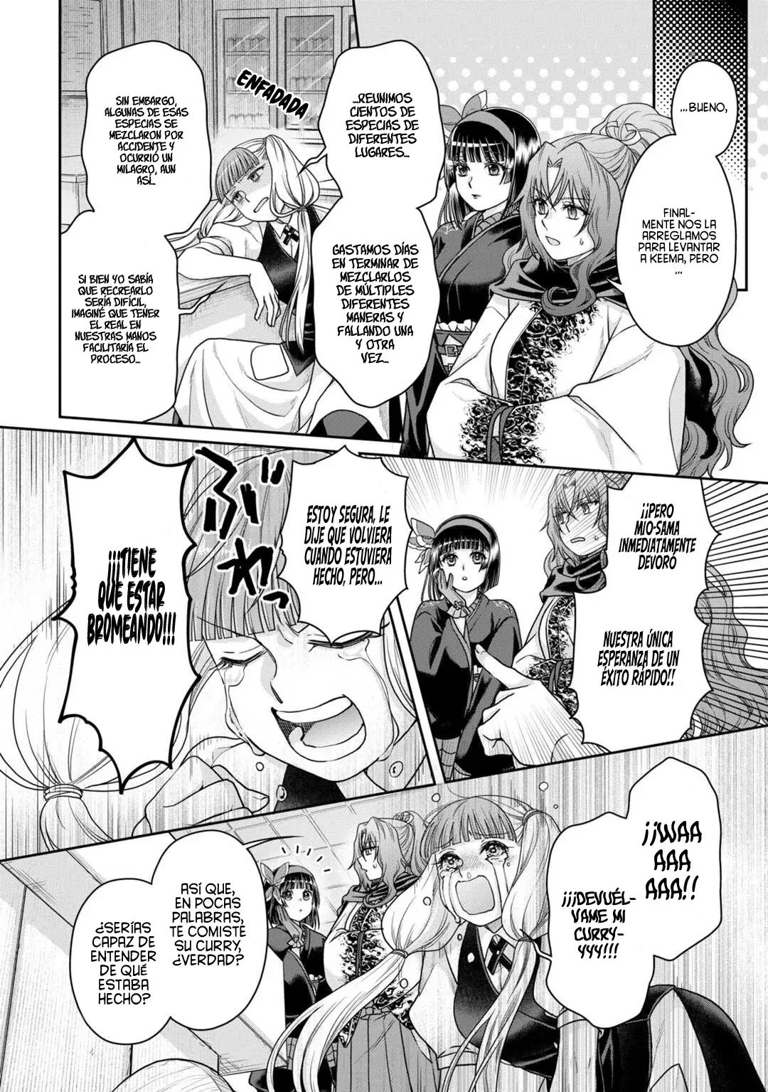 Tsuki ga Michibiku Isekai Douchuu Capitulo 92: Cocina del Infierno. página 11