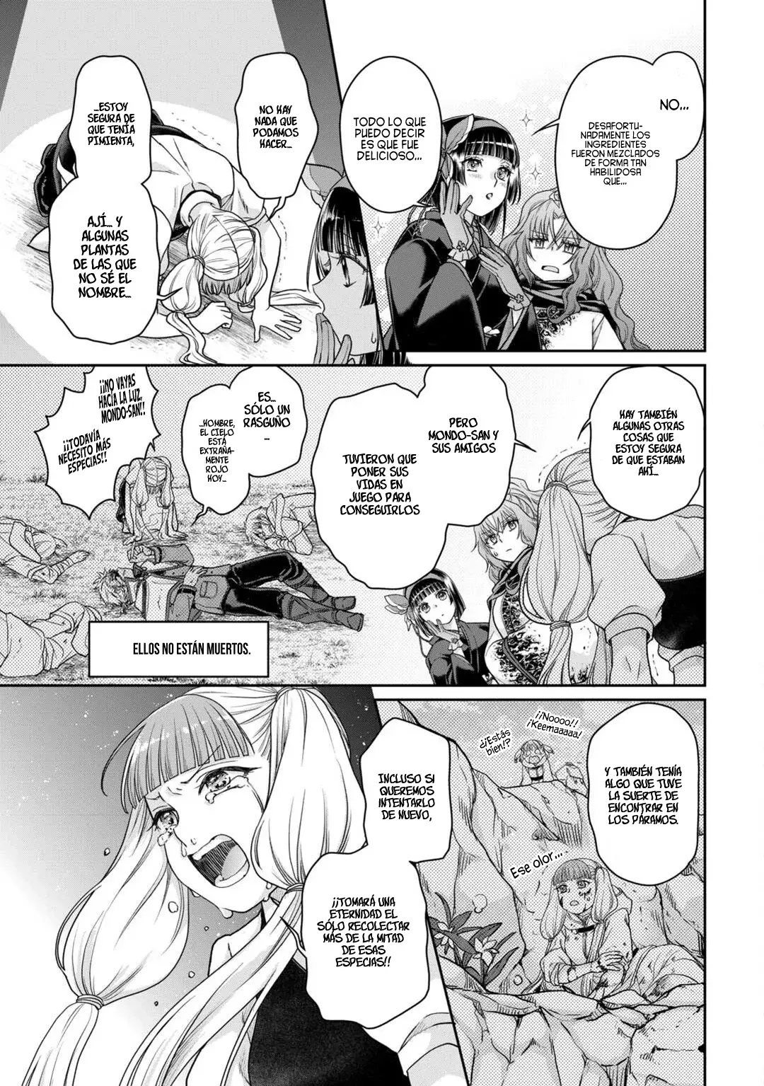 Tsuki ga Michibiku Isekai Douchuu Capitulo 92: Cocina del Infierno. página 12