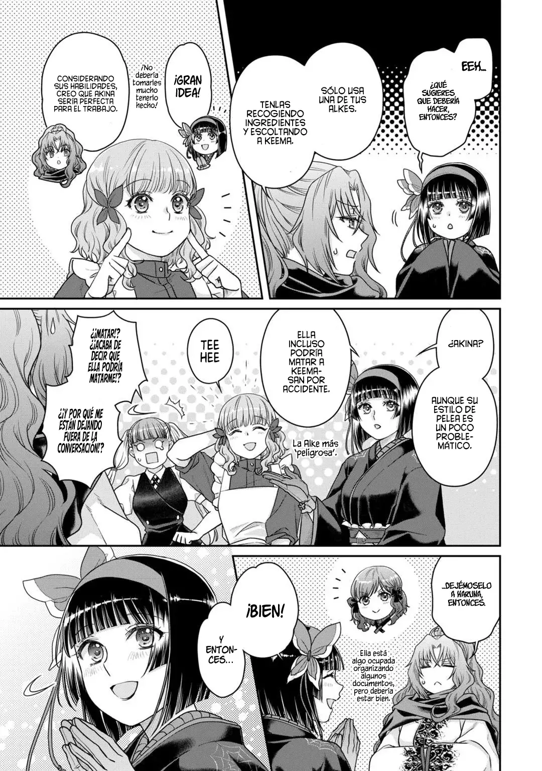 Tsuki ga Michibiku Isekai Douchuu Capitulo 92: Cocina del Infierno. página 14