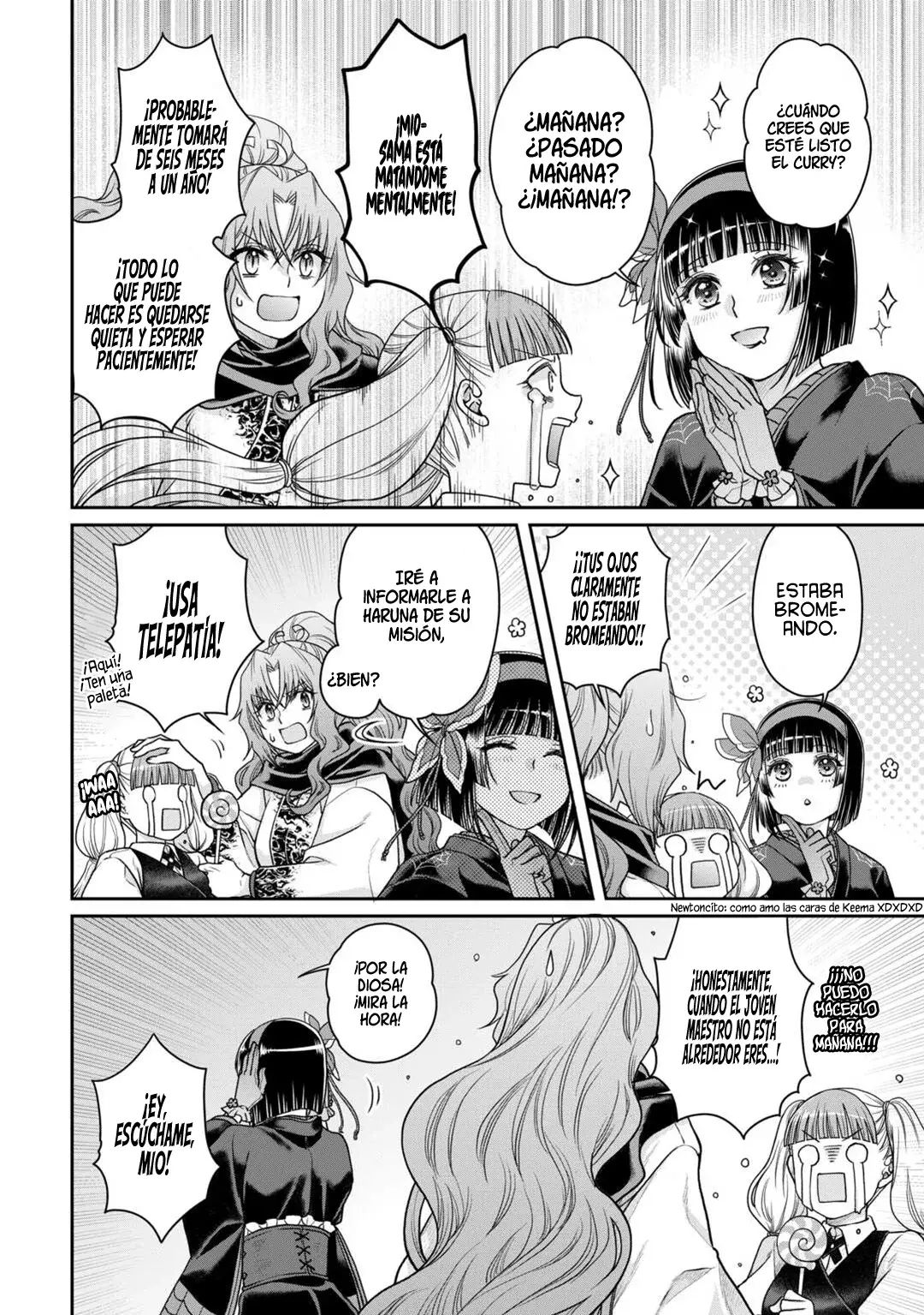 Tsuki ga Michibiku Isekai Douchuu Capitulo 92: Cocina del Infierno. página 15