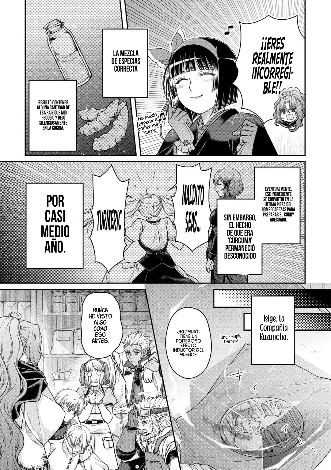 Tsuki ga Michibiku Isekai Douchuu Capitulo 92: Cocina del Infierno. página 16