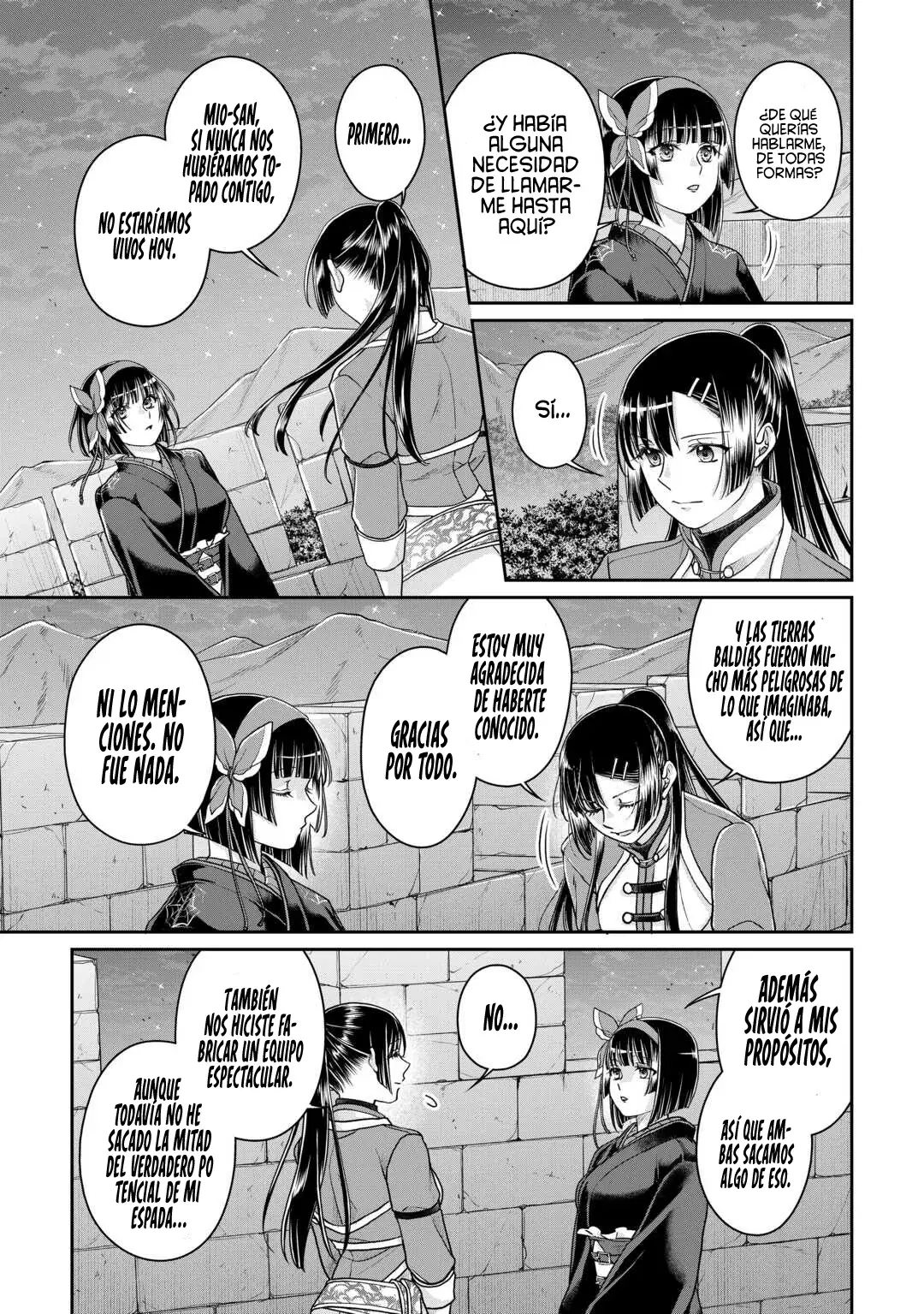 Tsuki ga Michibiku Isekai Douchuu Capitulo 94: Una Triste o Quizás Amarga Despedida. página 14